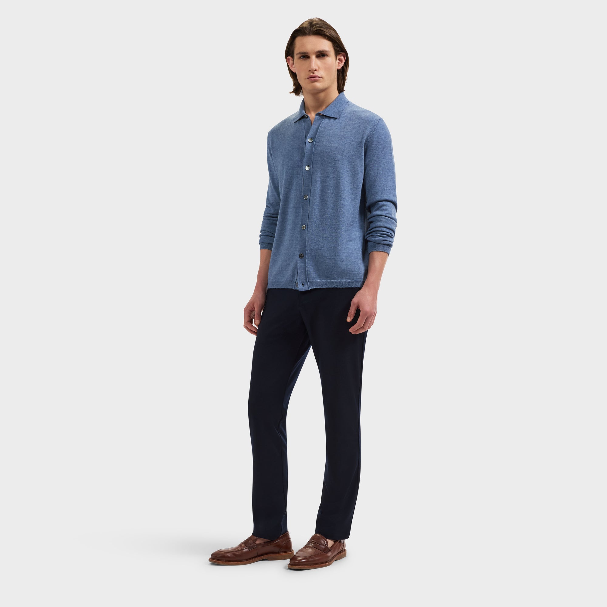 Alistair Extrafine Merino Shirt Sweater