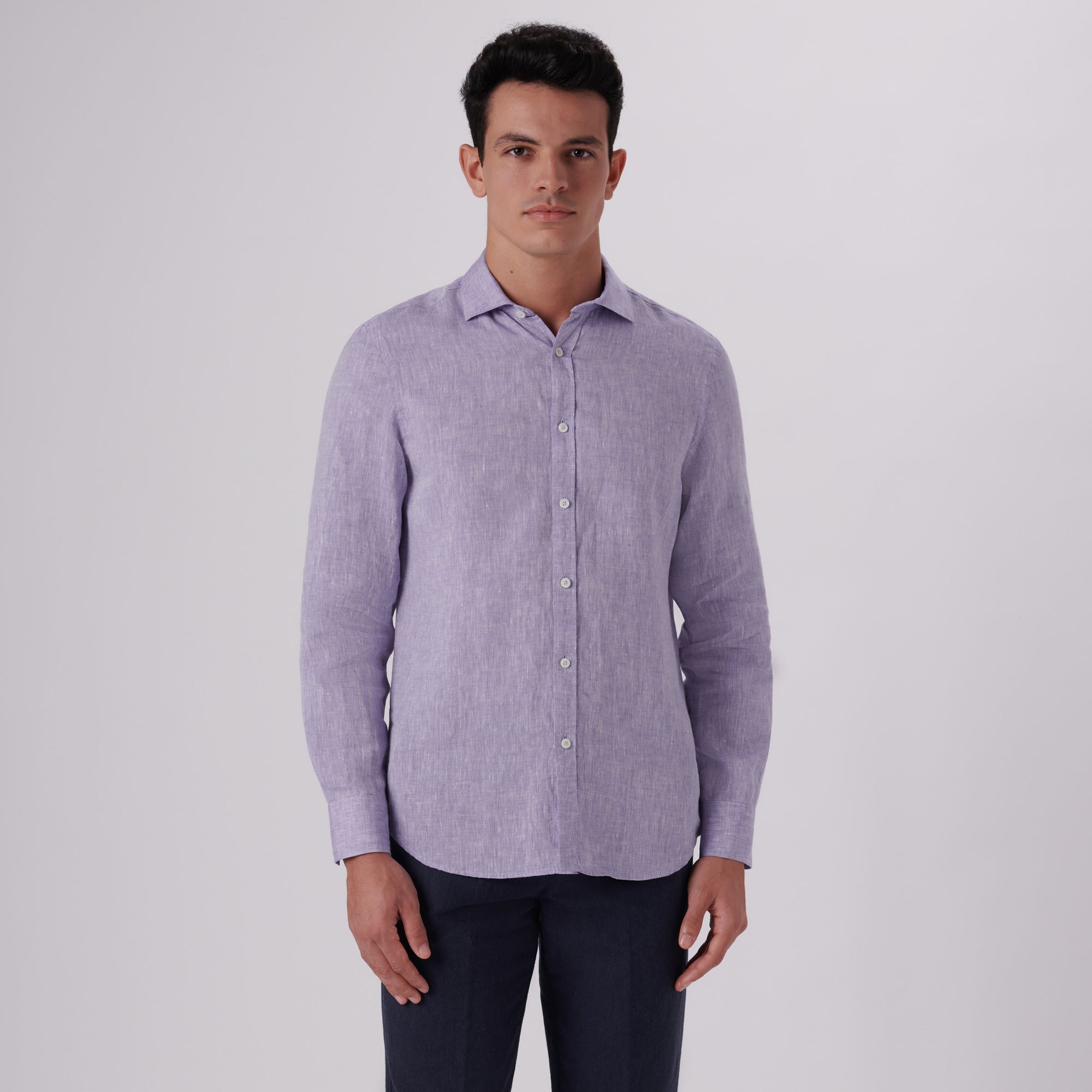 Axel Solid Linen Shirt