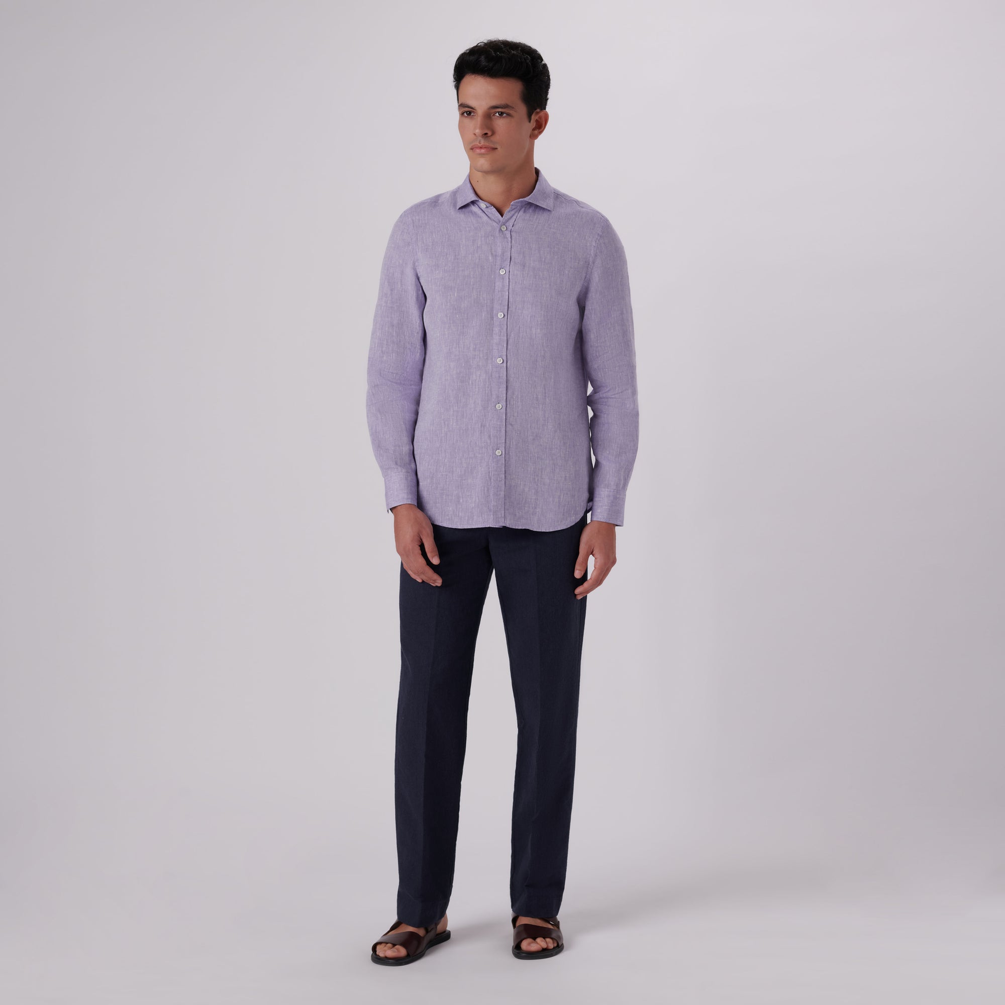 Axel Solid Linen Shirt