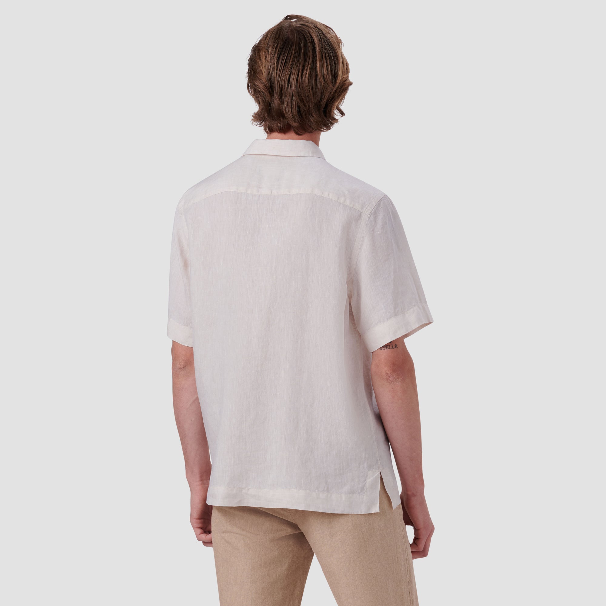 Jackson Solid Linen Camp Shirt