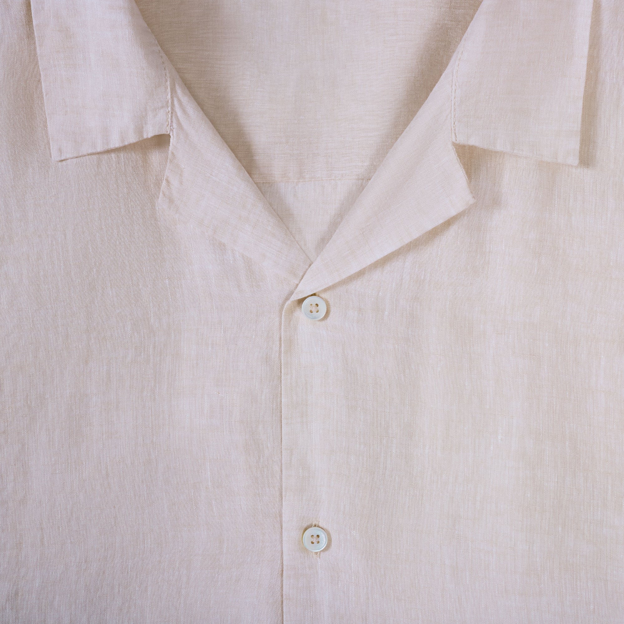 Jackson Solid Linen Camp Shirt