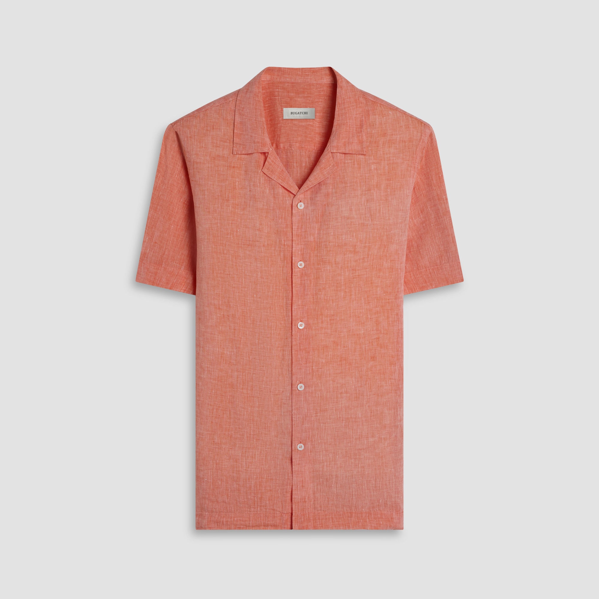 Jackson Solid Linen Camp Shirt