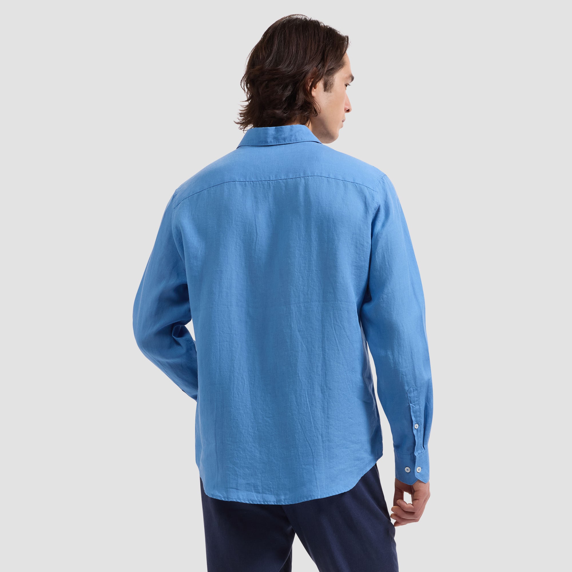Axel Solid Linen Shirt