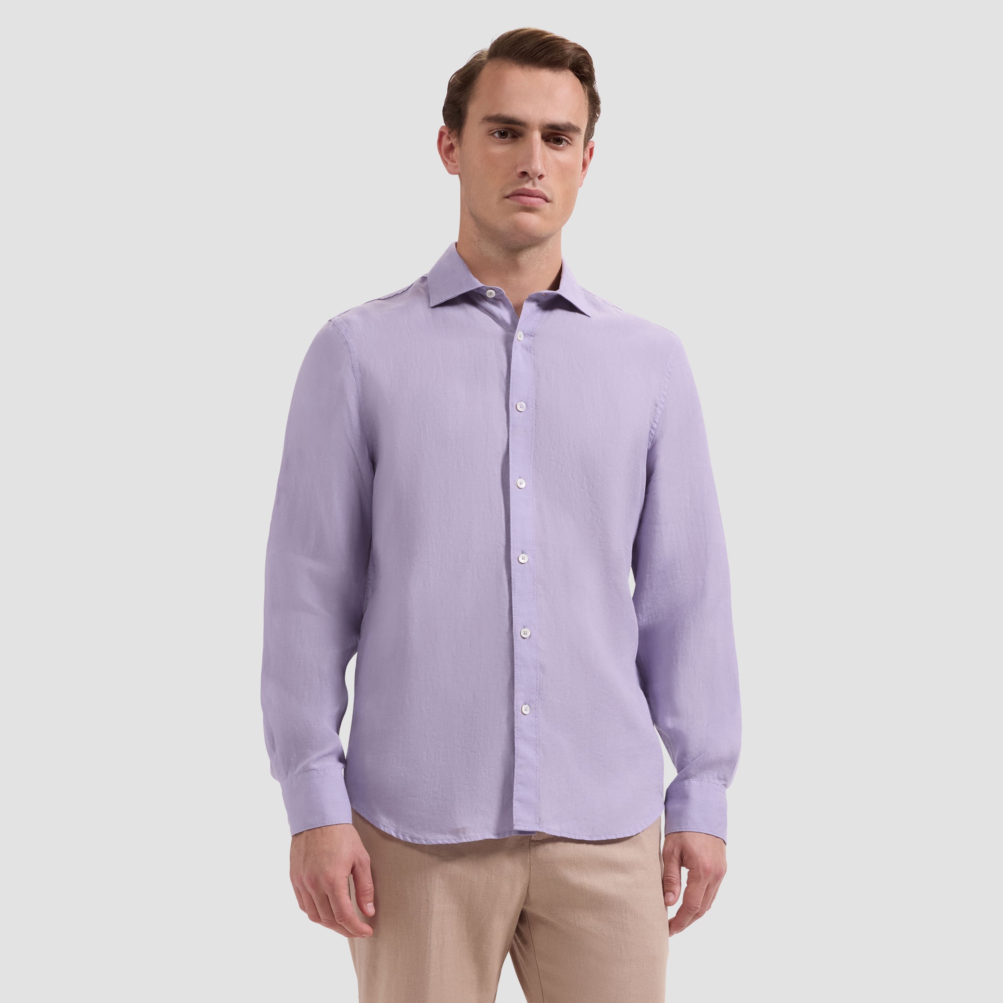 Axel Solid Linen Shirt