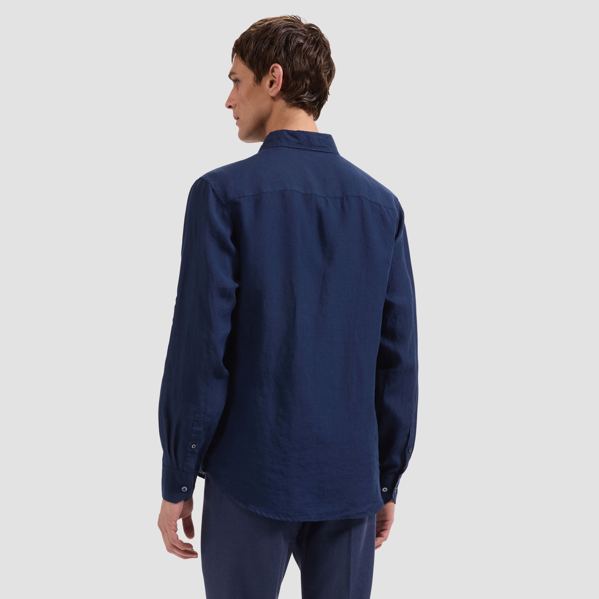 Axel Solid Linen Shirt