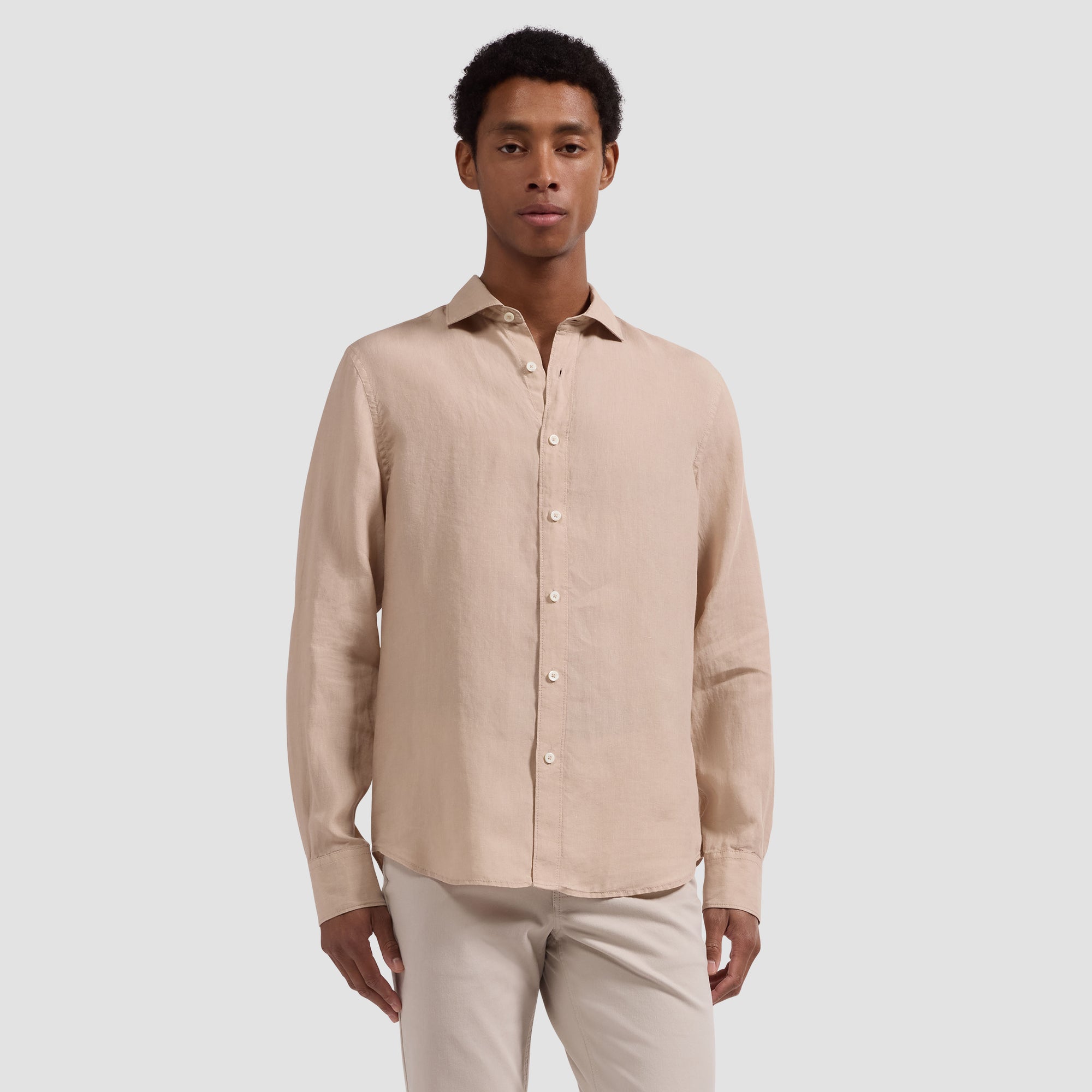 Axel Solid Linen Shirt