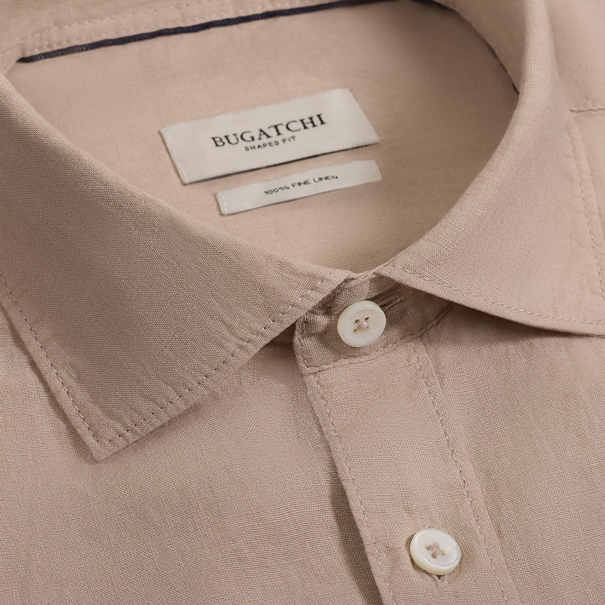 Axel Solid Linen Shirt