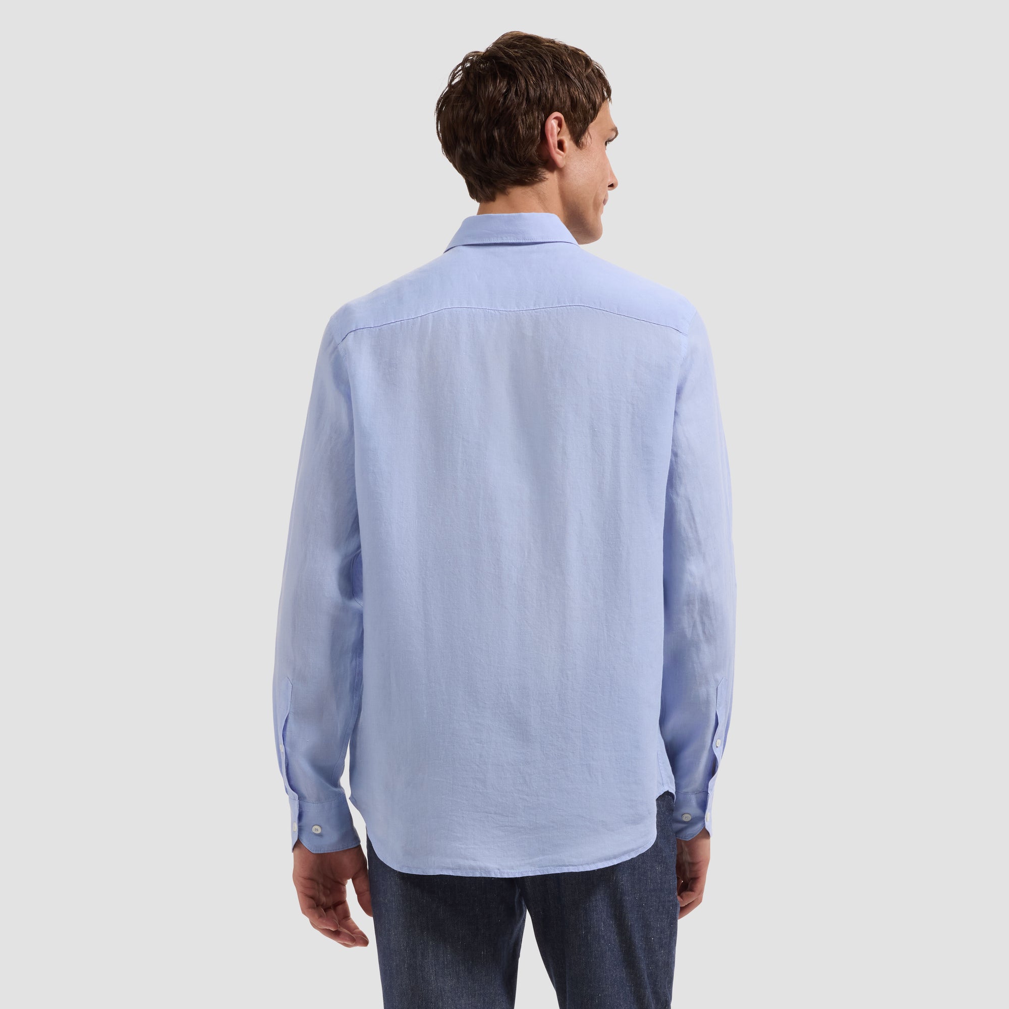 Axel Solid Linen Shirt