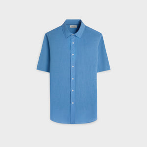 Orson Solid Linen Short-Sleeve Shirt