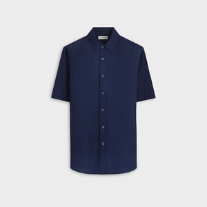 Orson Solid Linen Short-Sleeve Shirt