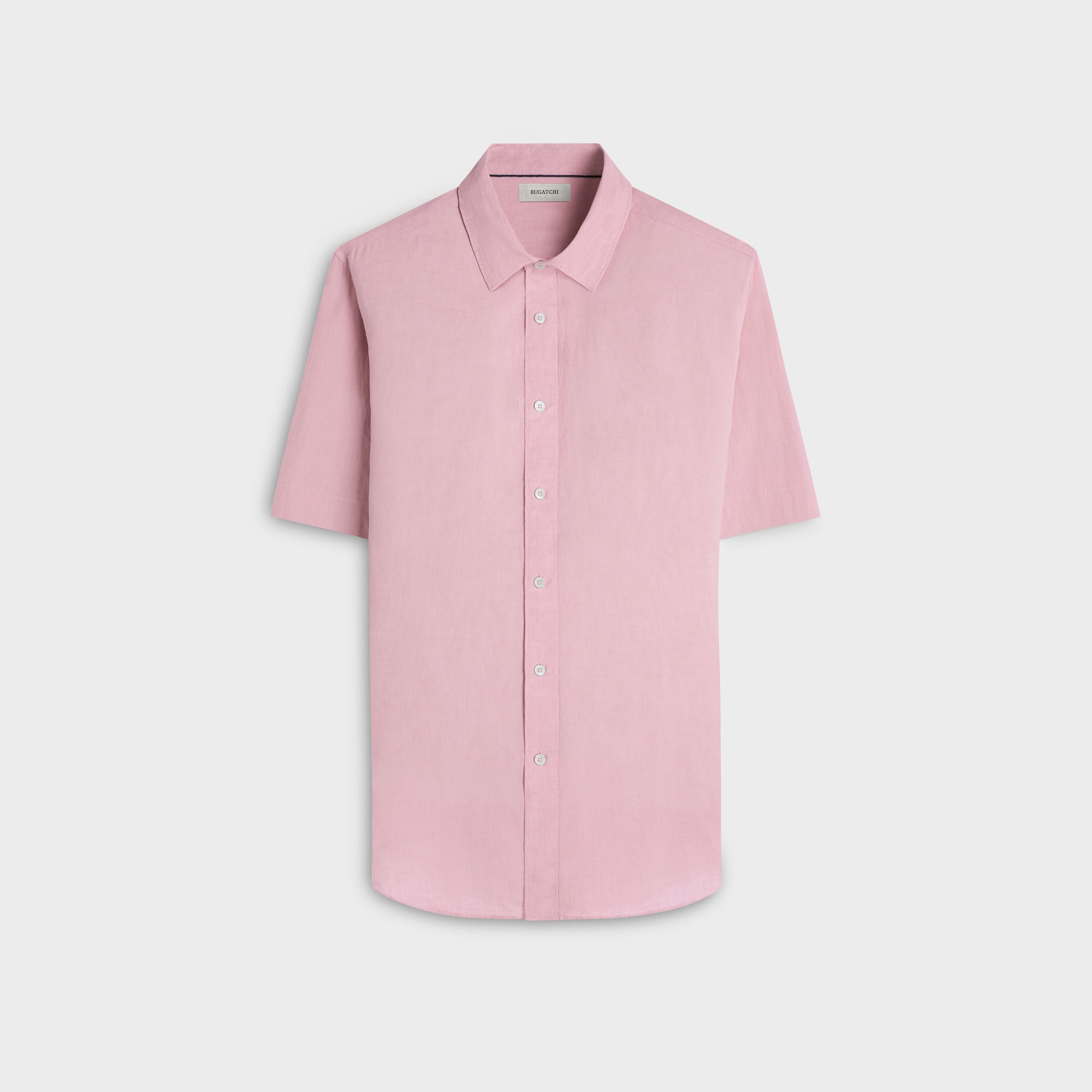 Orson Solid Linen Short-Sleeve Shirt