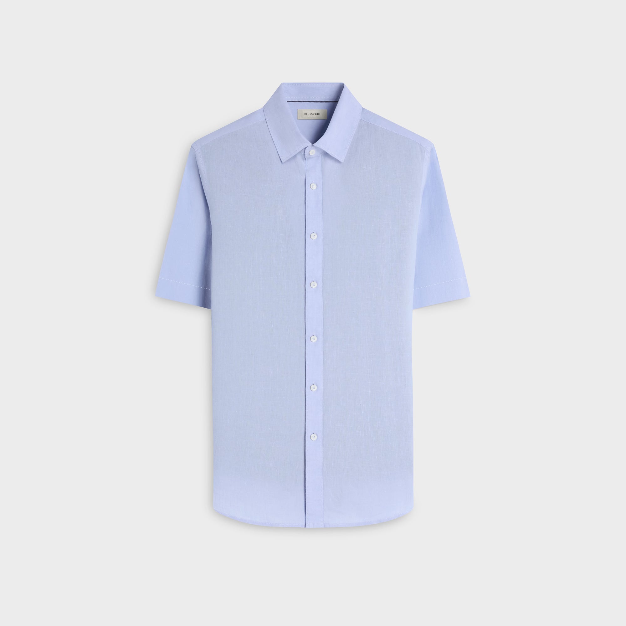 Orson Solid Linen Short-Sleeve Shirt