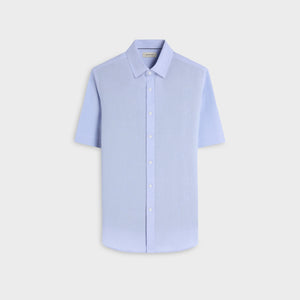 Orson Solid Linen Short-Sleeve Shirt