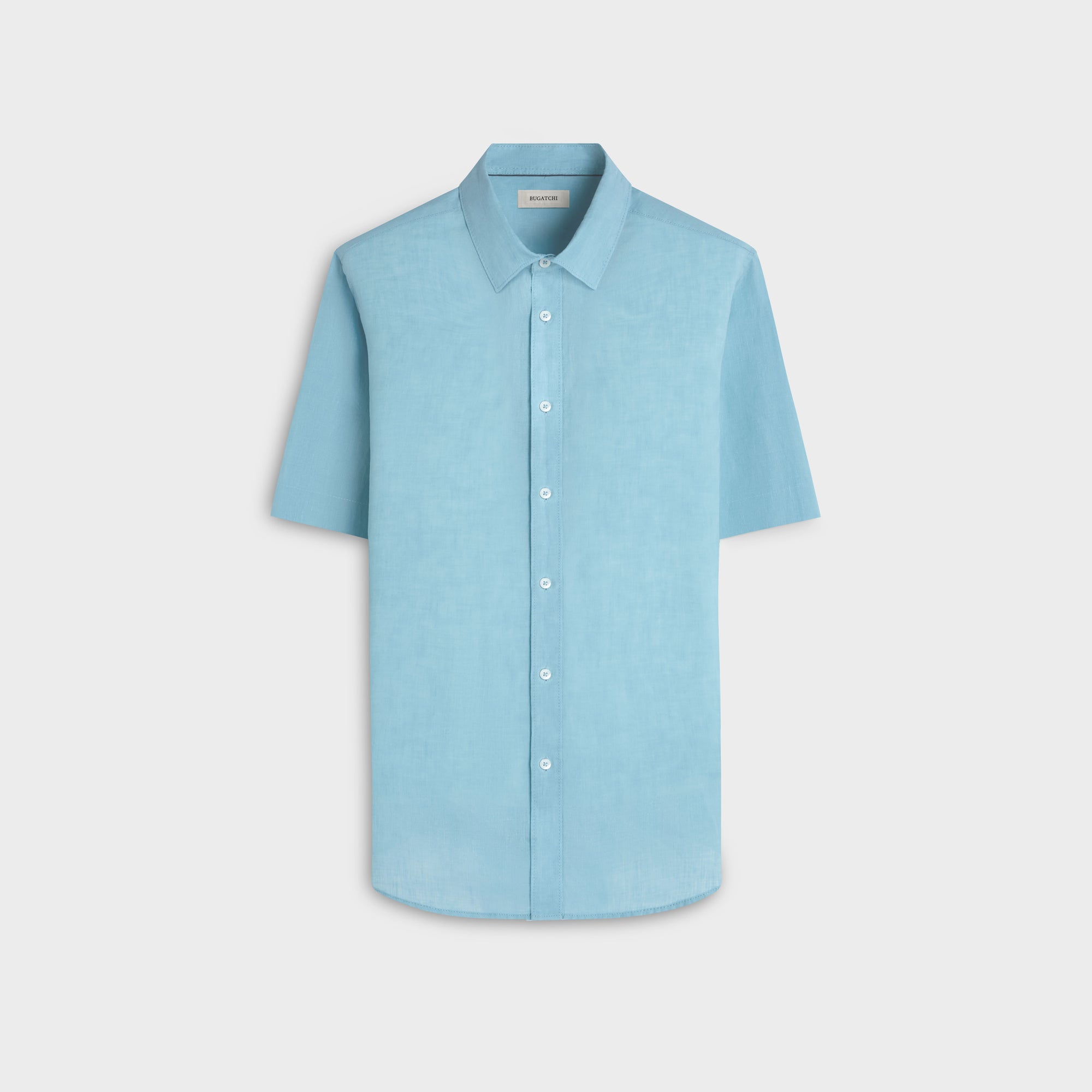 Orson Solid Linen Short-Sleeve Shirt
