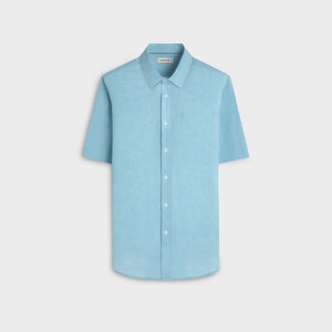 Orson Solid Linen Short-Sleeve Shirt
