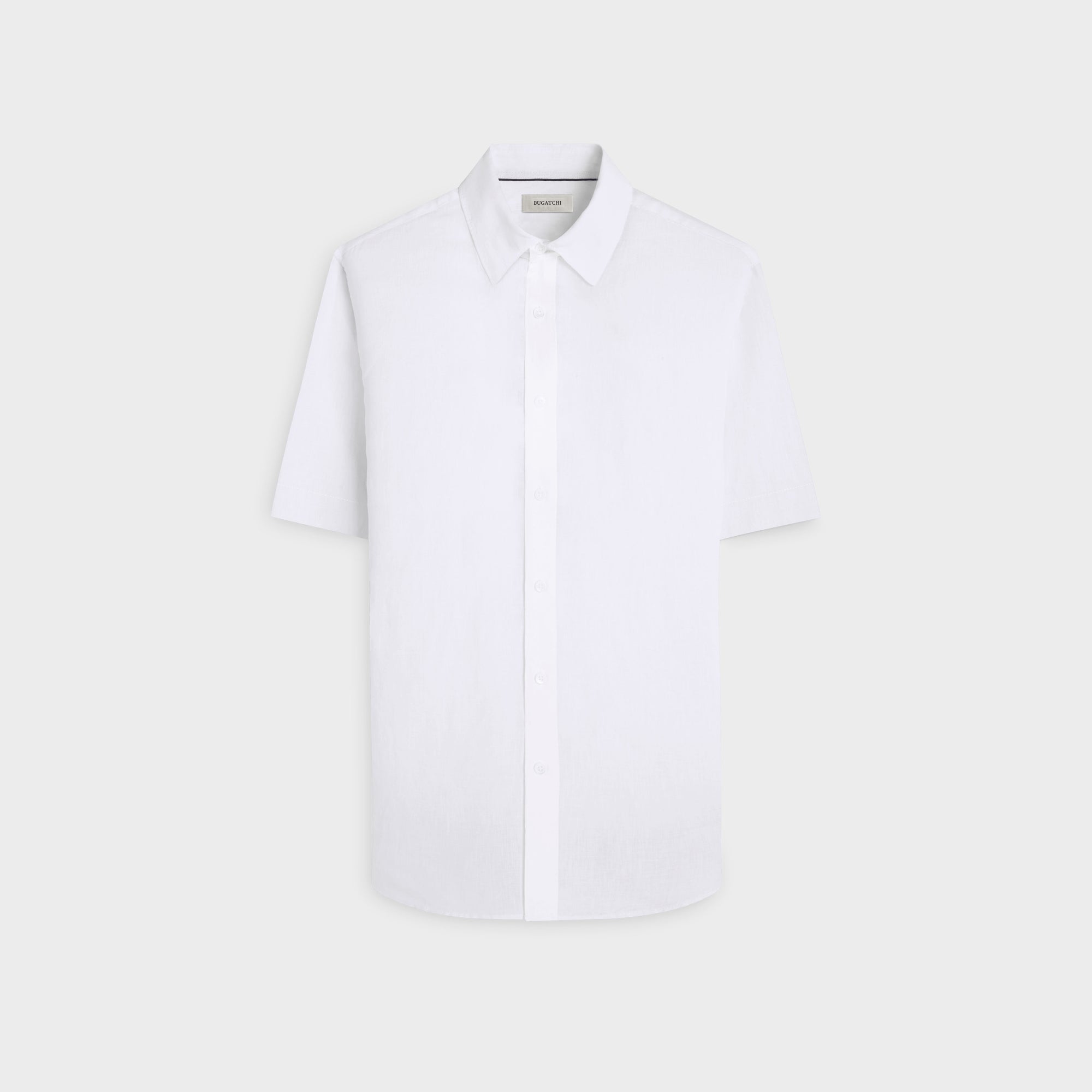 Orson Solid Linen Short-Sleeve Shirt