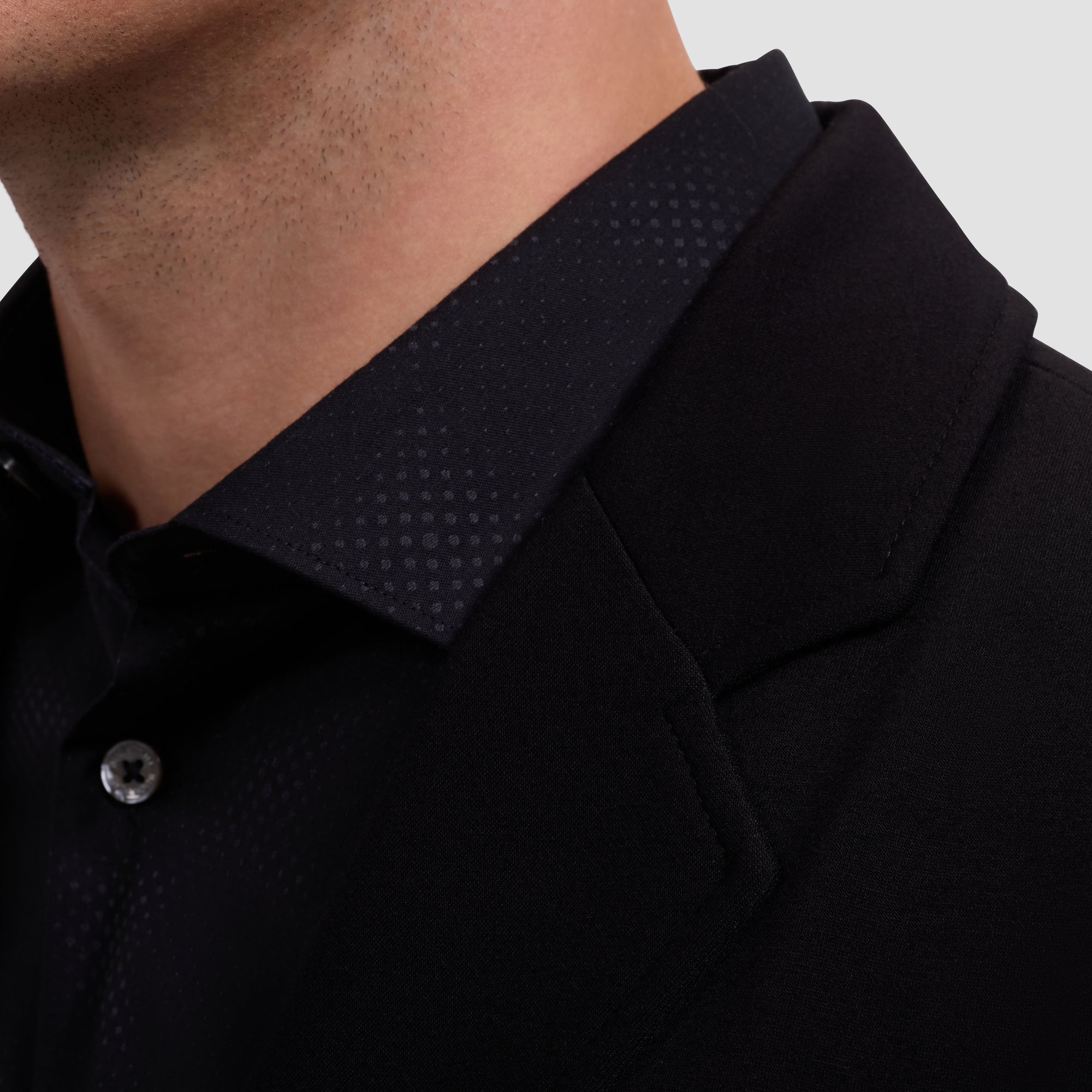 Soft Touch Two-Button Knit Blazer