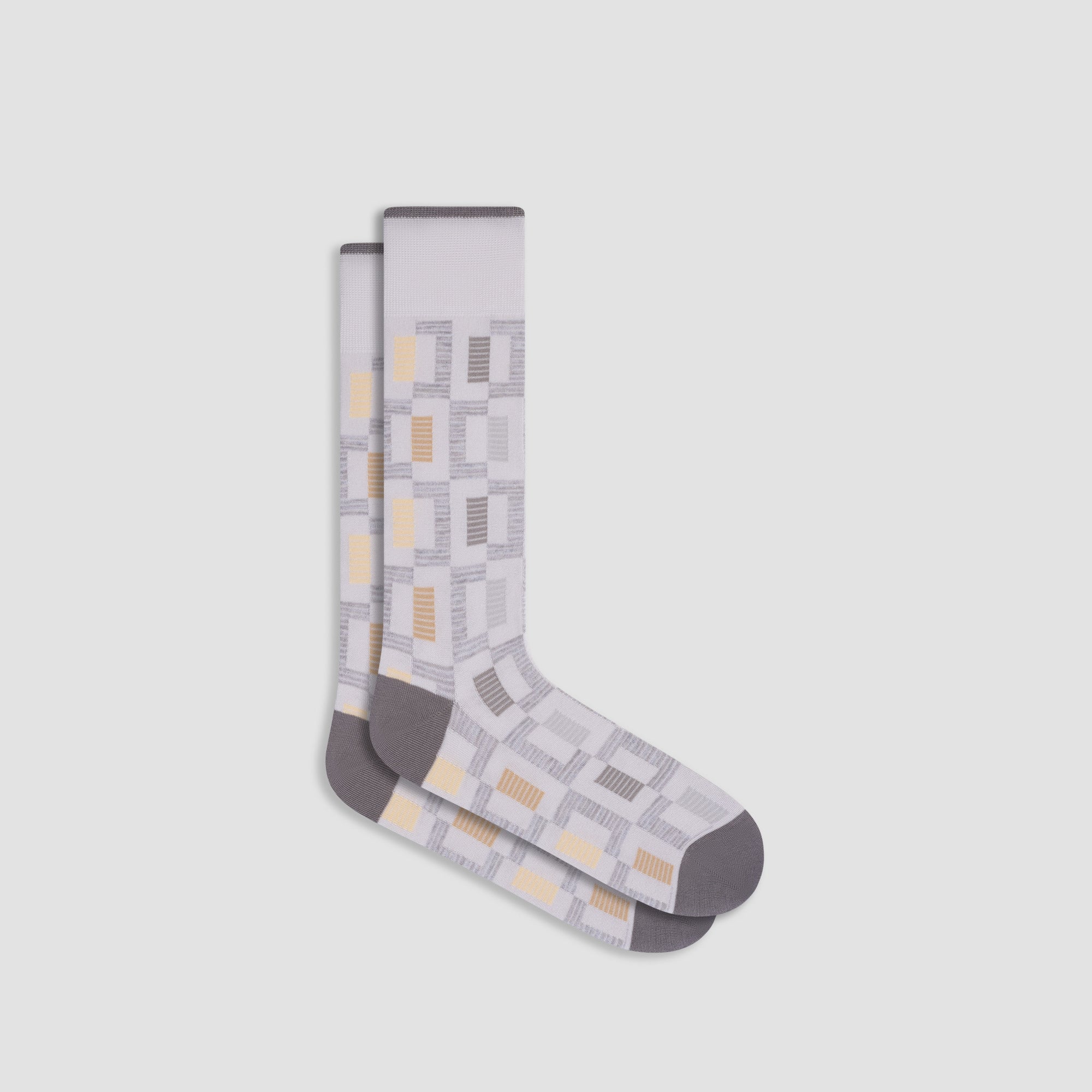 Geometric Mid-Calf Socks