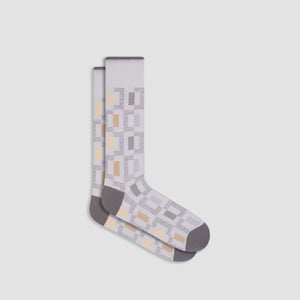 Geometric Mid-Calf Socks
