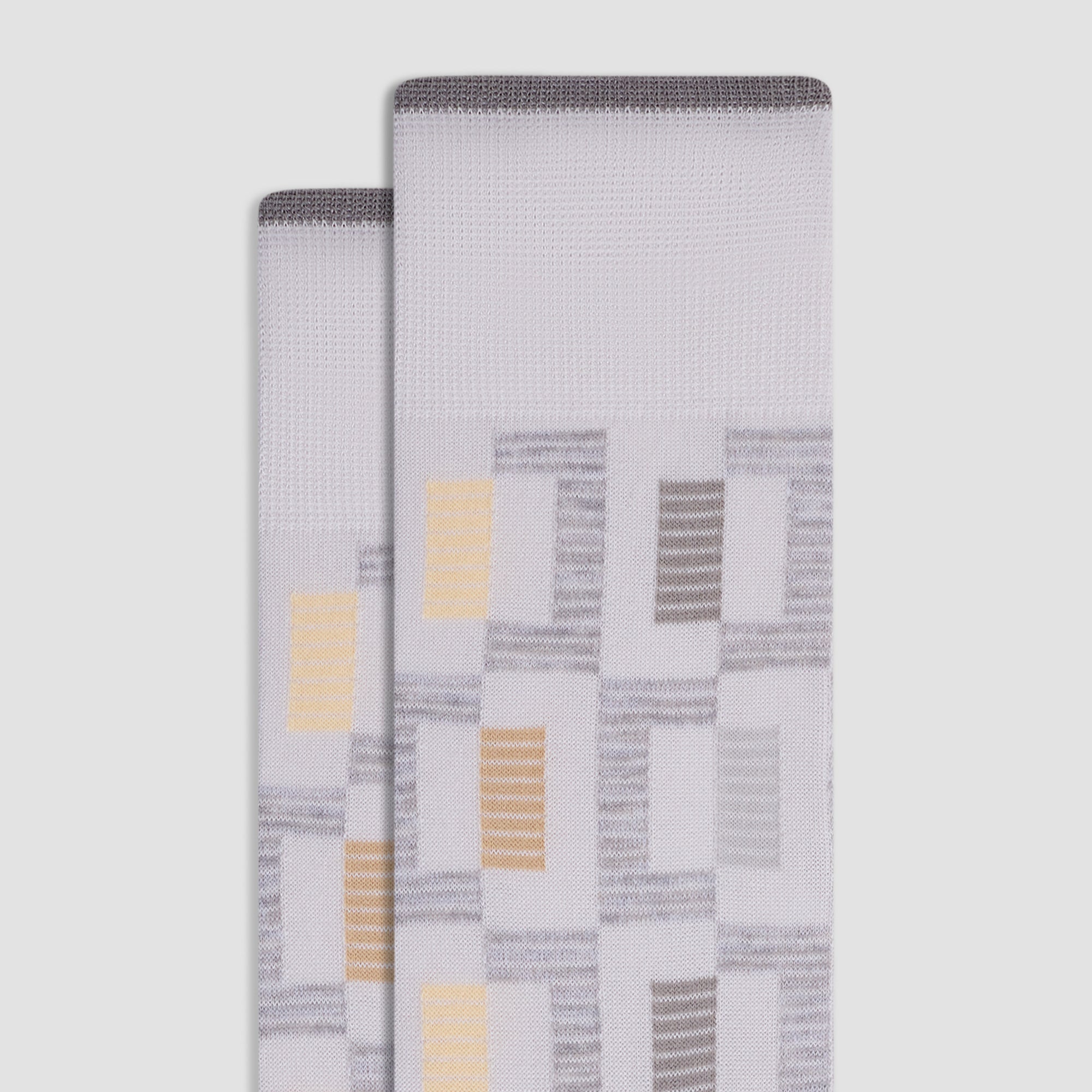 Geometric Mid-Calf Socks