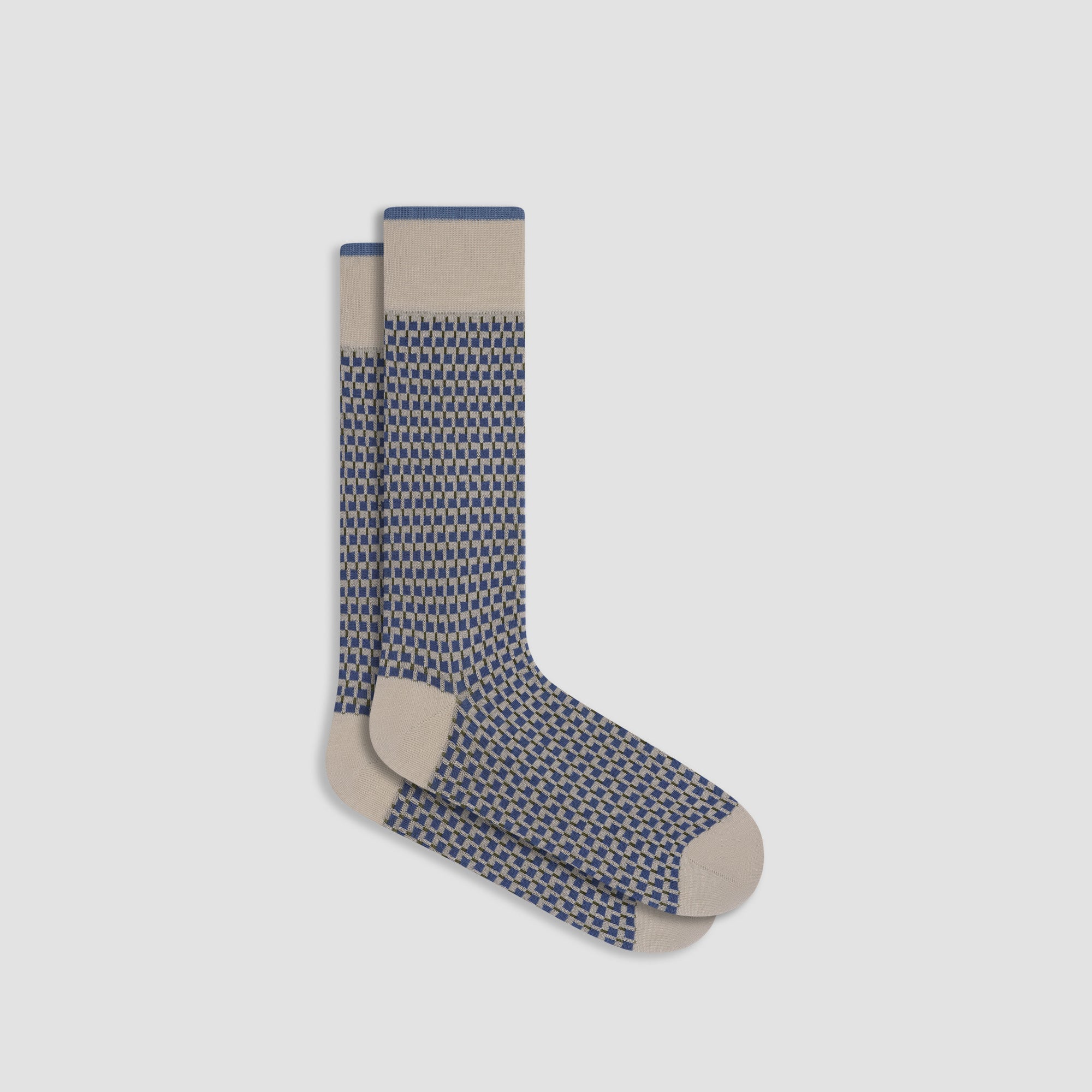 Checkered Mid-Calf Socks
