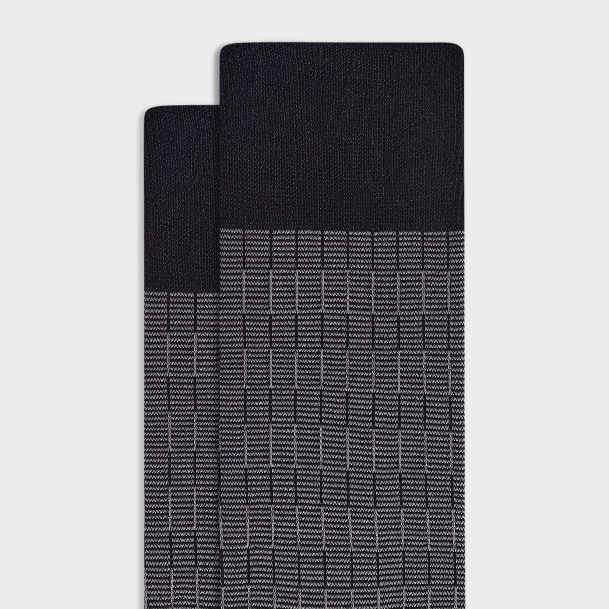 Checkered Mid-Calf Socks