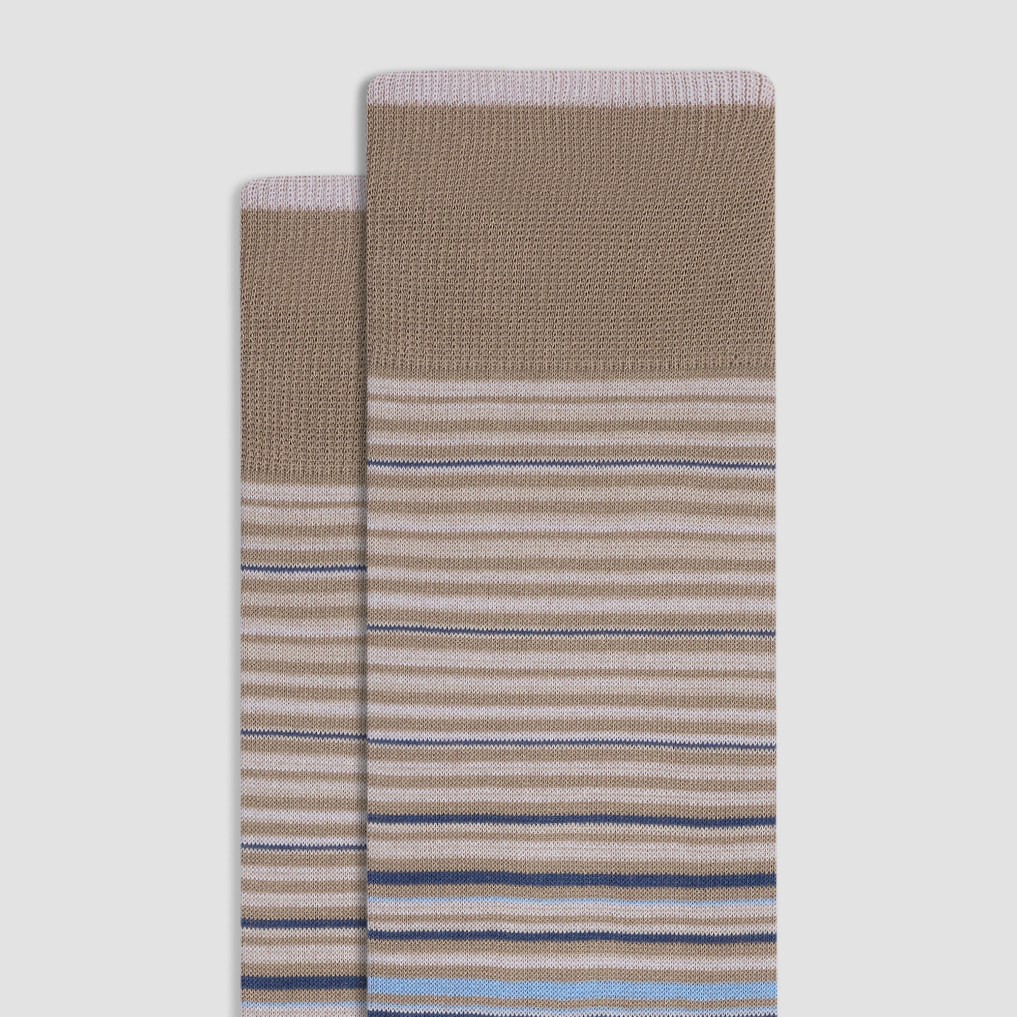 Striped Mid-Calf Socks