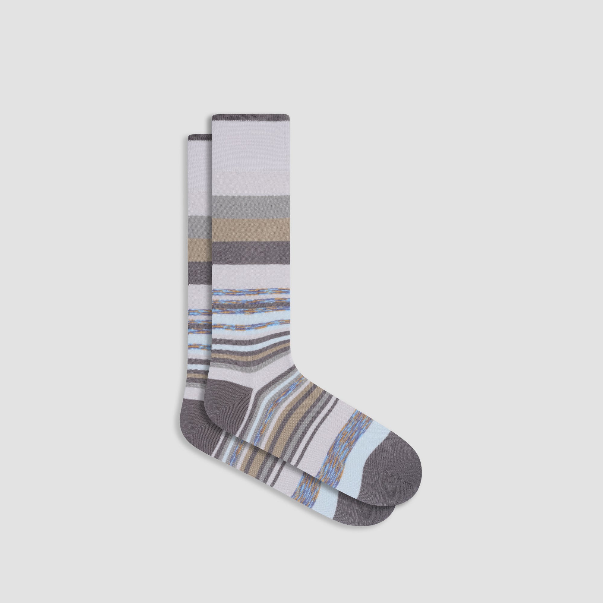 Striped Mid-Calf Socks