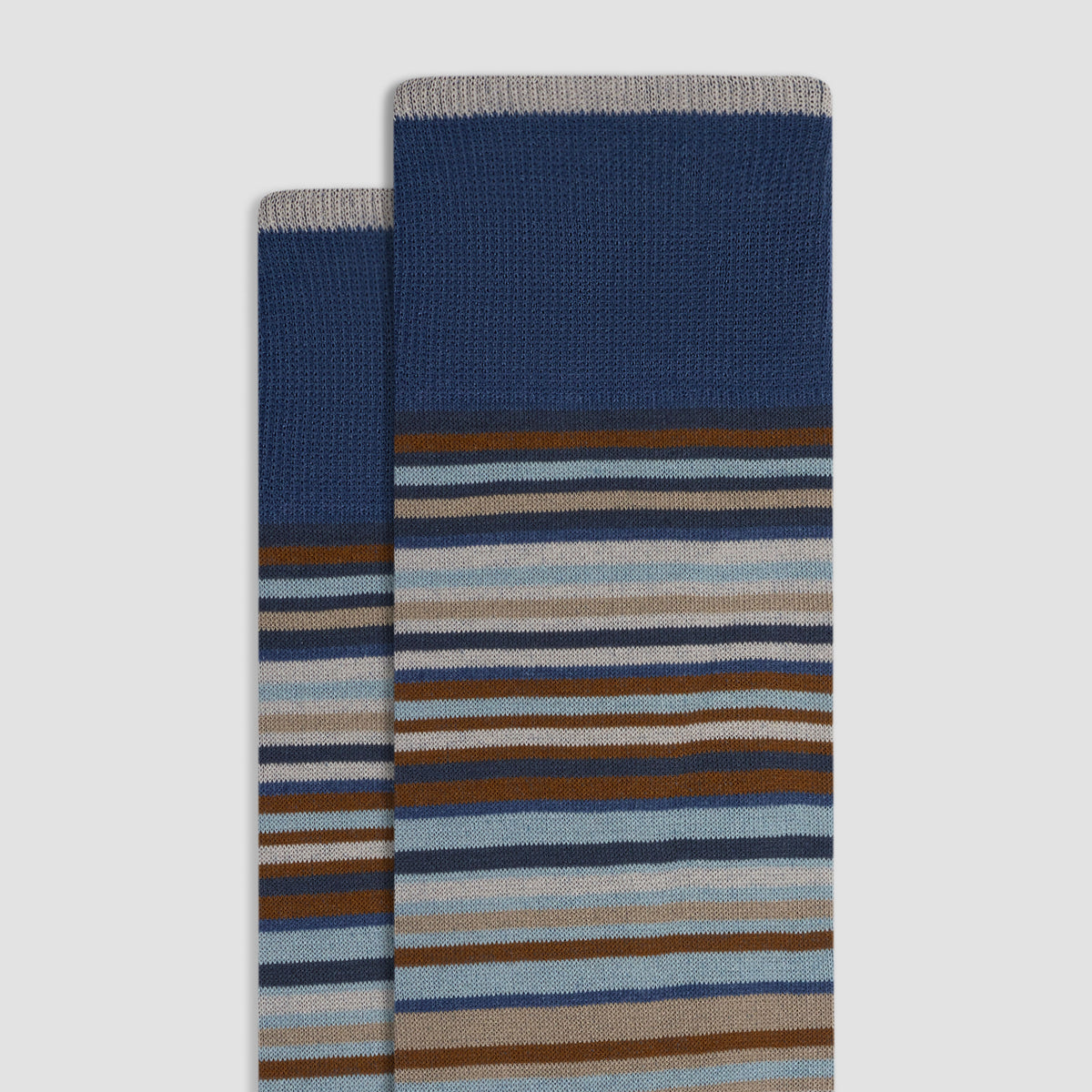 Striped Mid-Calf Socks