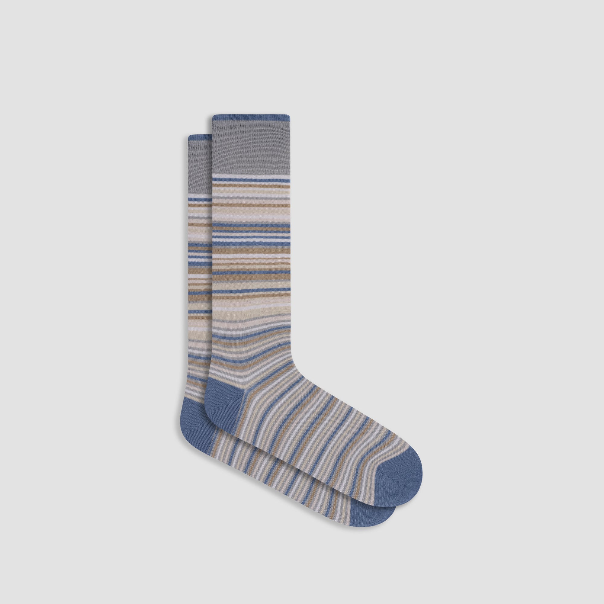 Striped Mid-Calf Socks