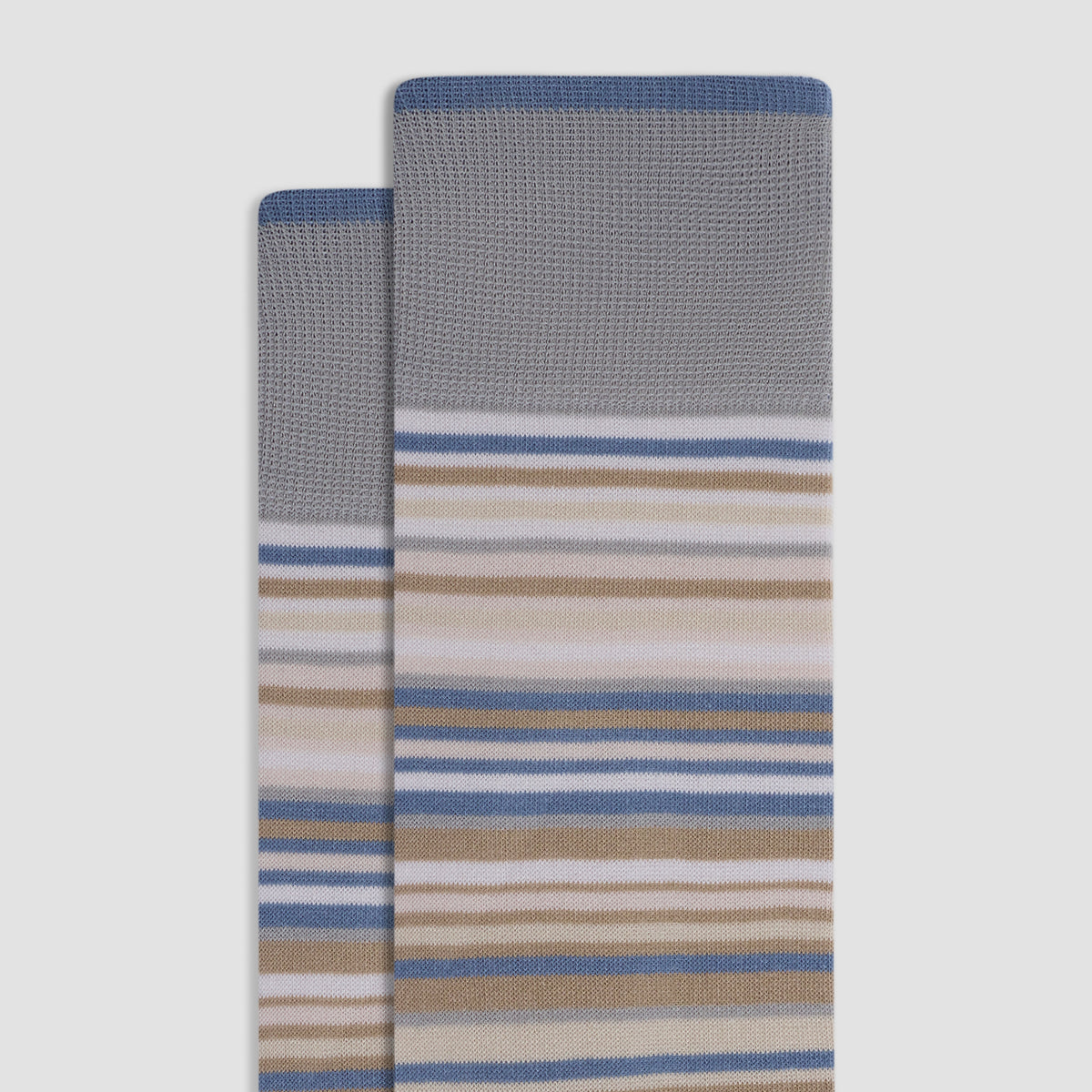 Striped Mid-Calf Socks
