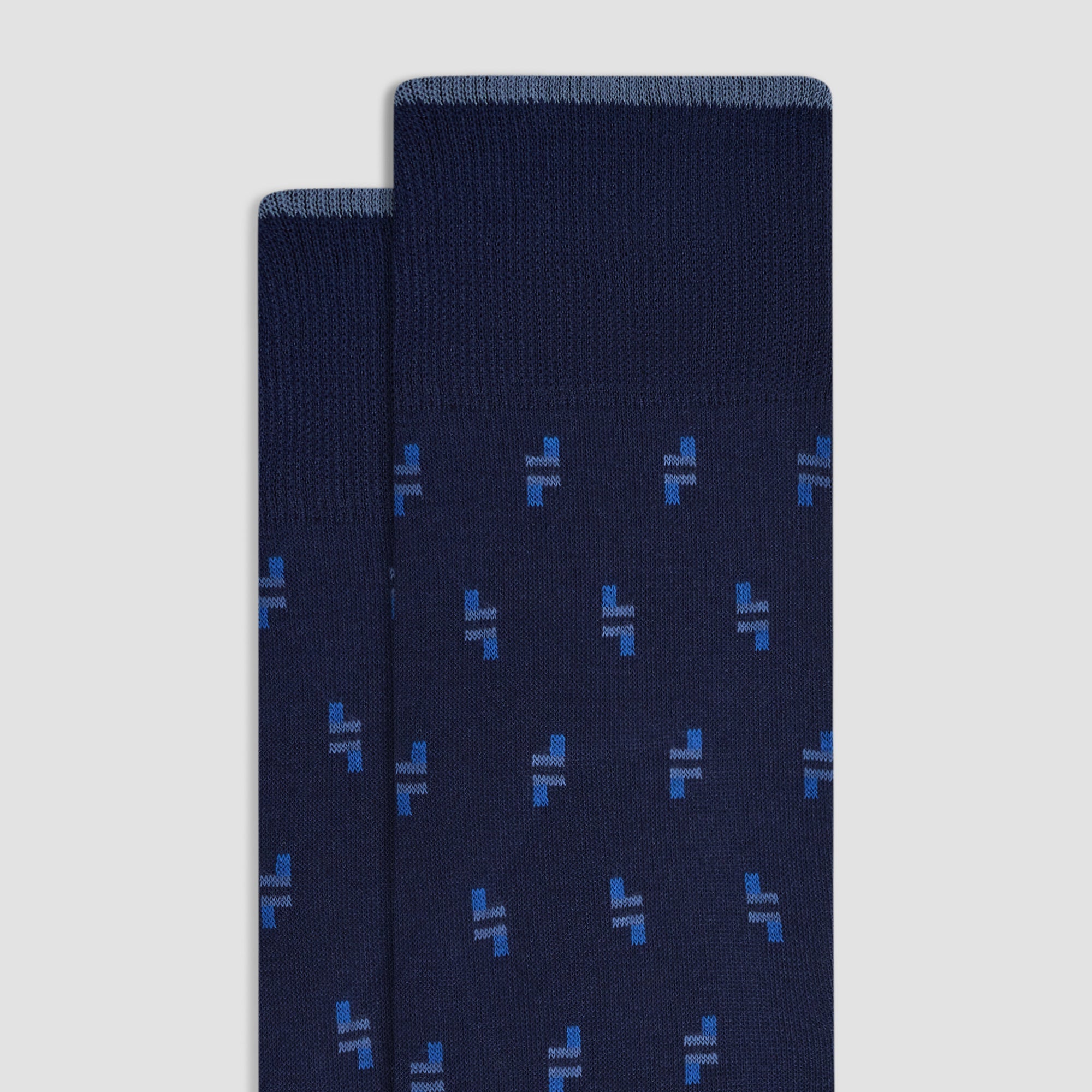 Geometric Mid-Calf Socks