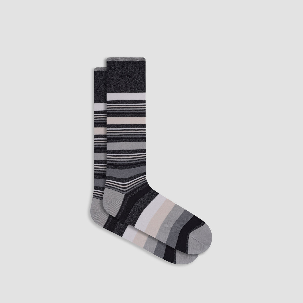 Striped Mid-Calf Socks