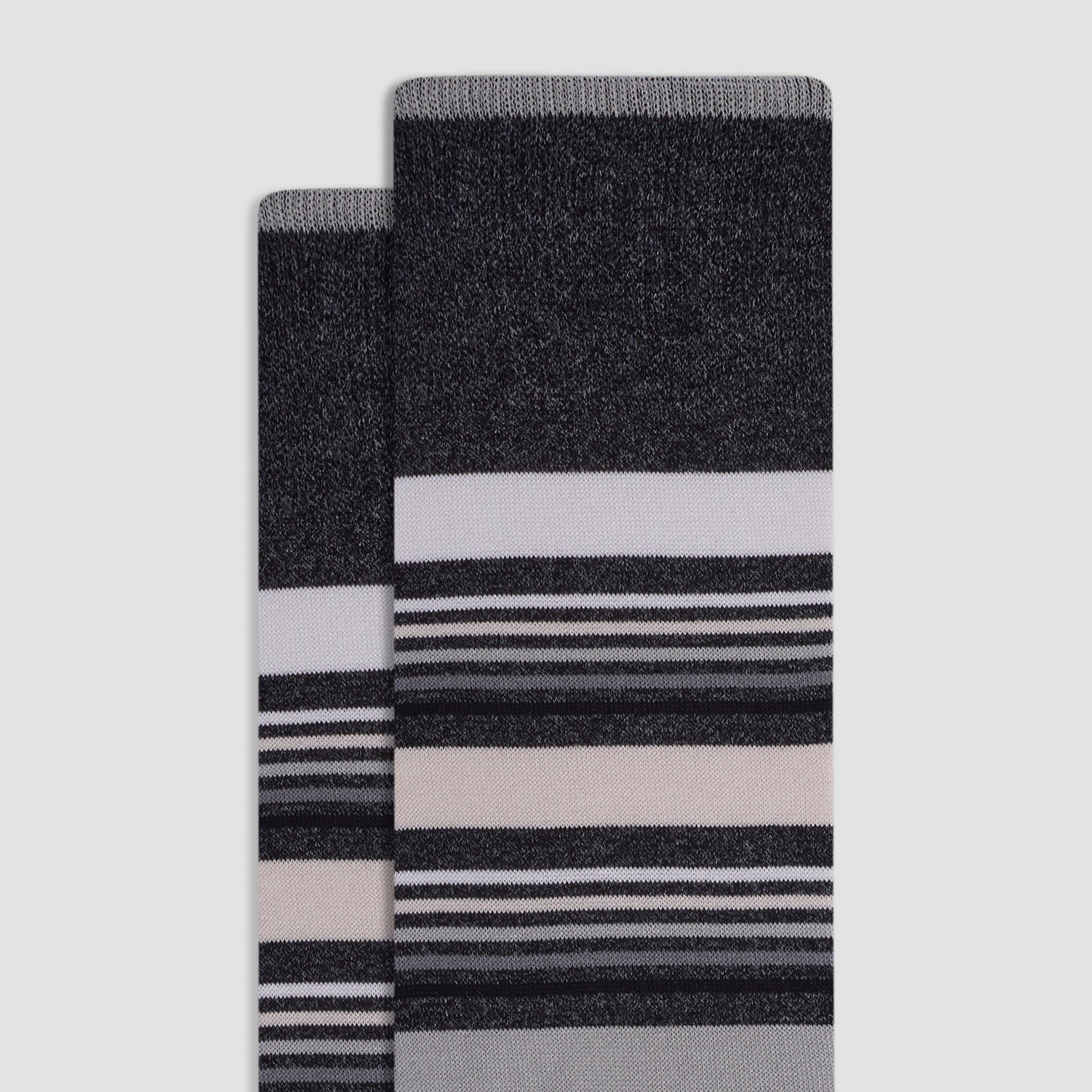 Striped Mid-Calf Socks