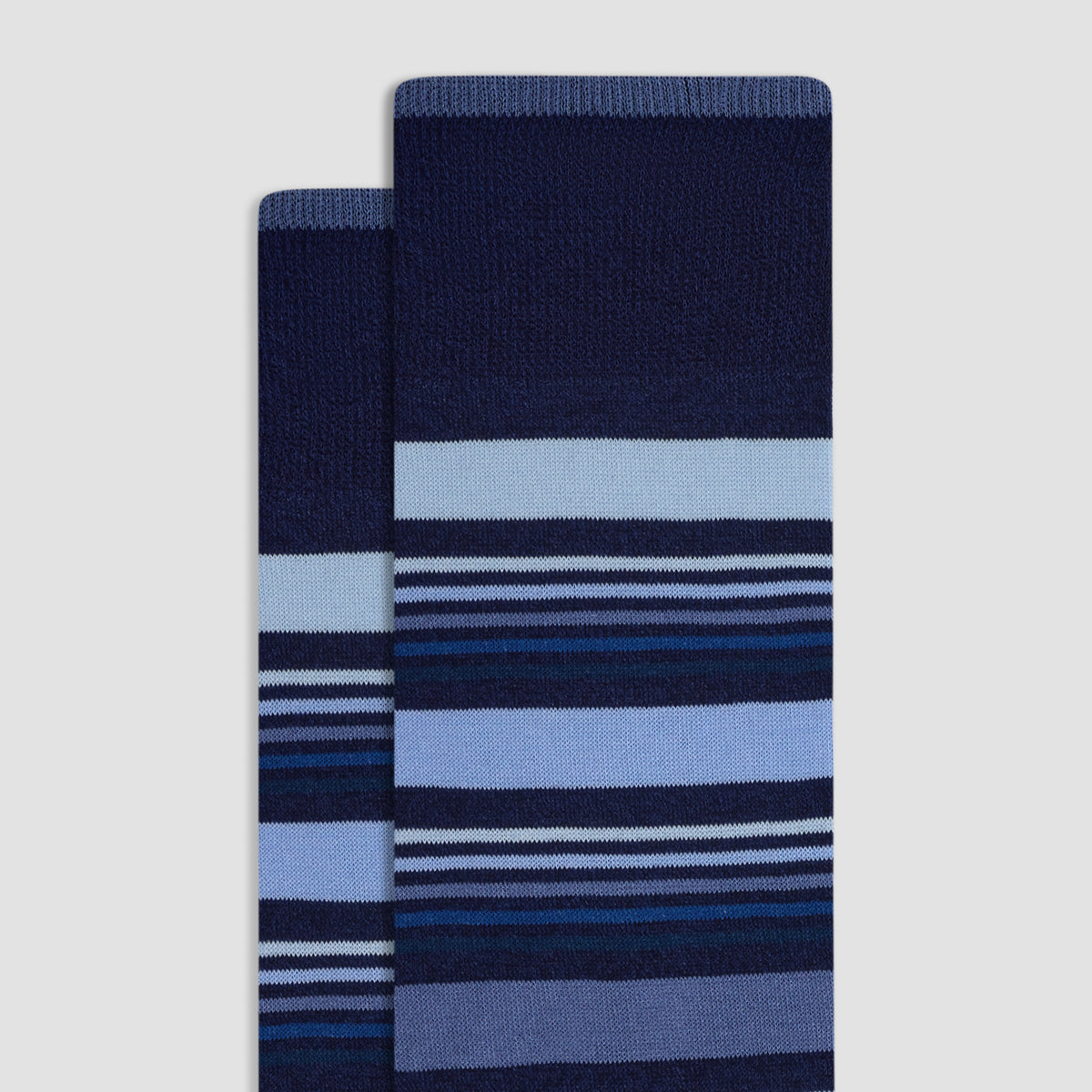 Striped Mid-Calf Socks