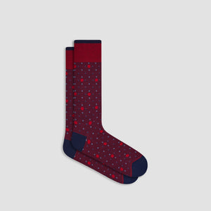 Polka Dot Mid-Calf Socks