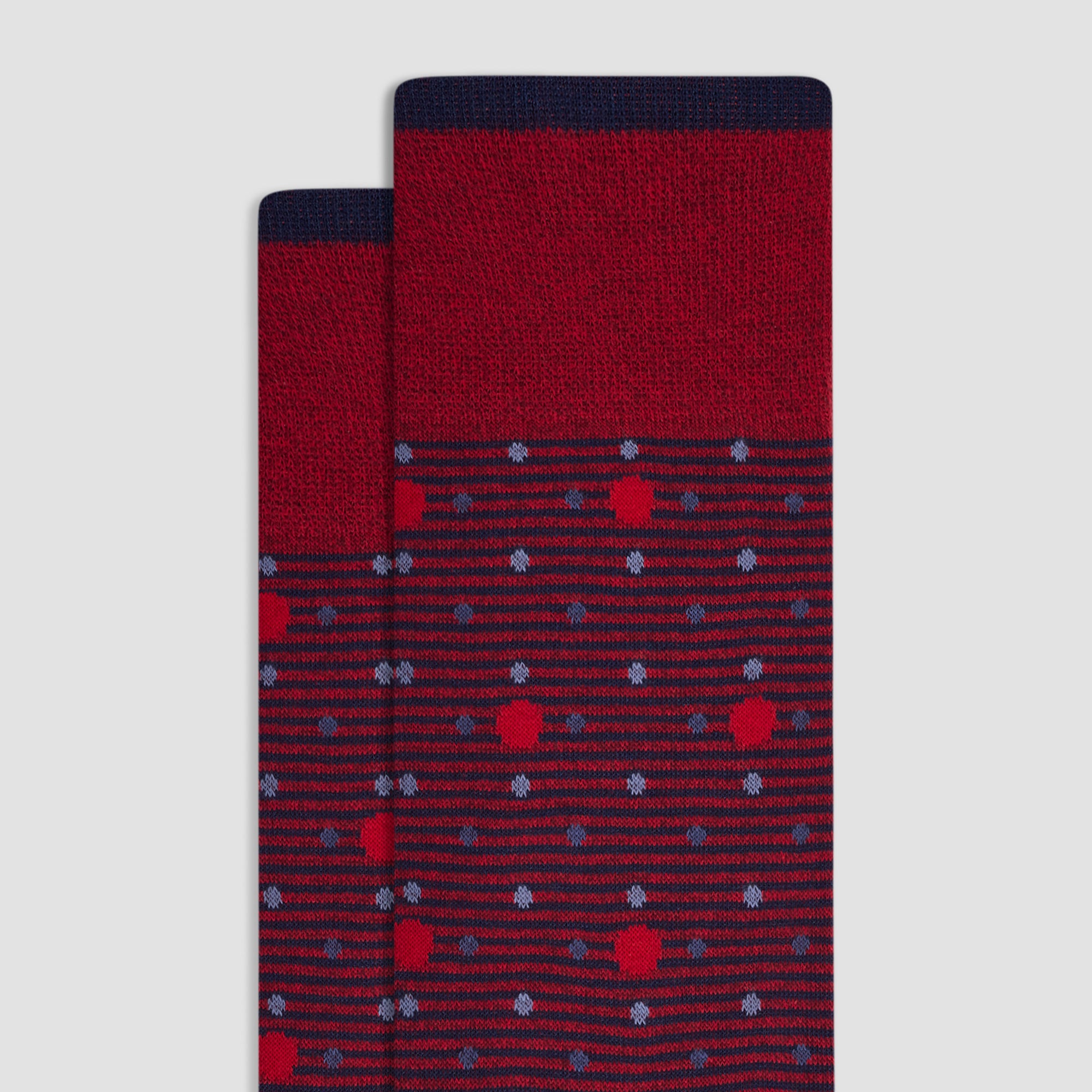 Polka Dot Mid-Calf Socks