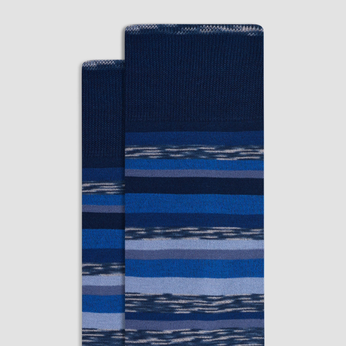 Striped Mid-Calf Socks