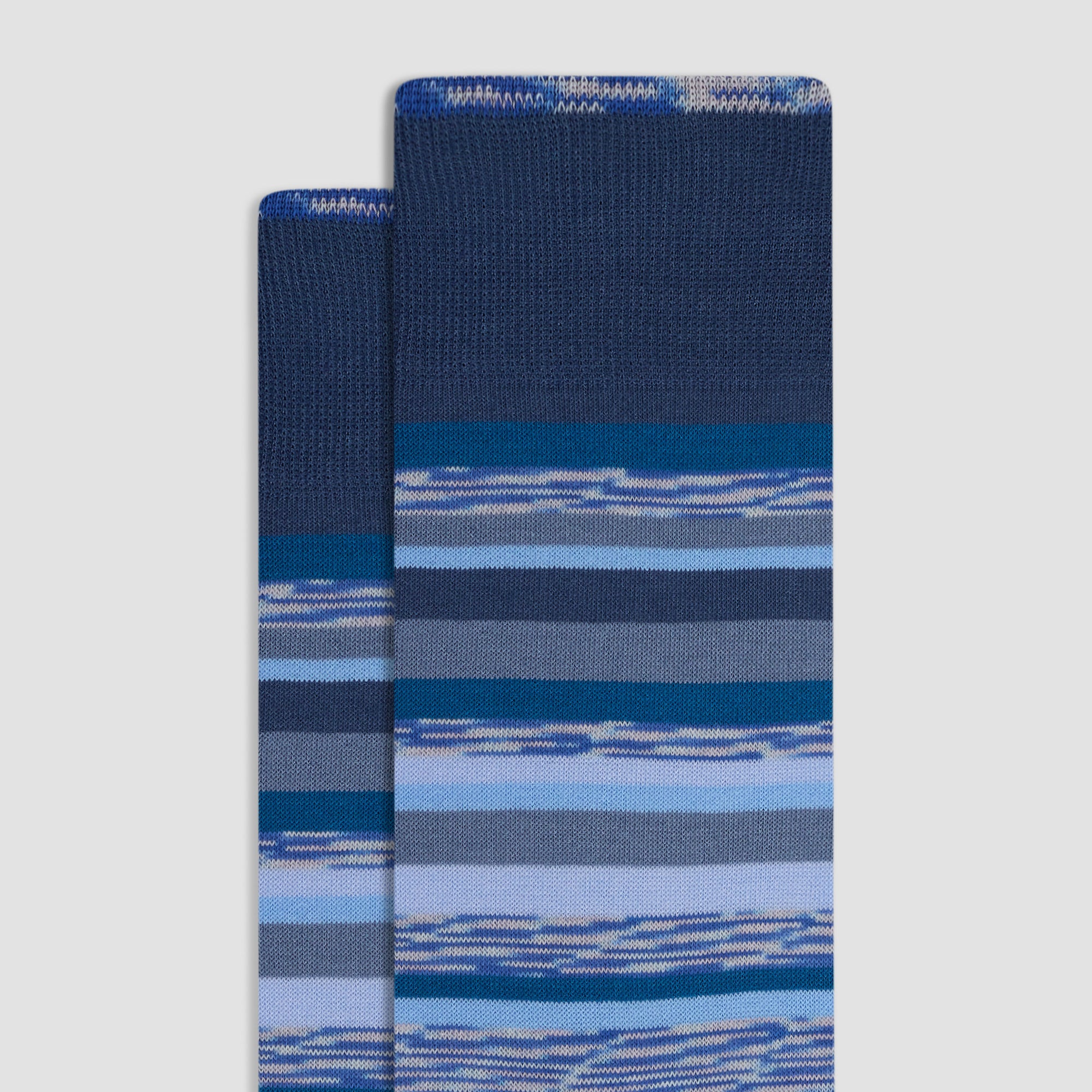 Striped Mid-Calf Socks