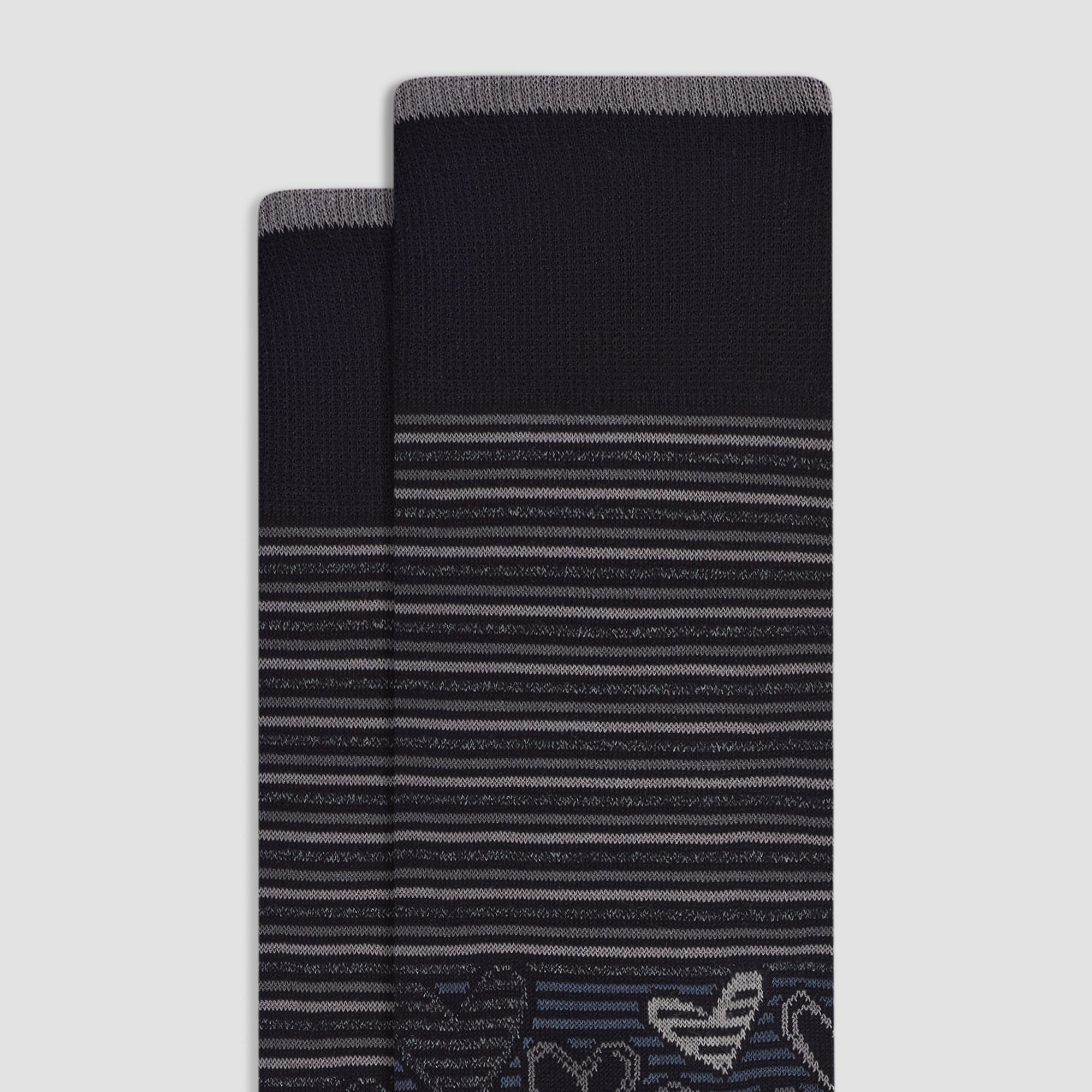 Hearts & Stripes Mid-Calf Socks