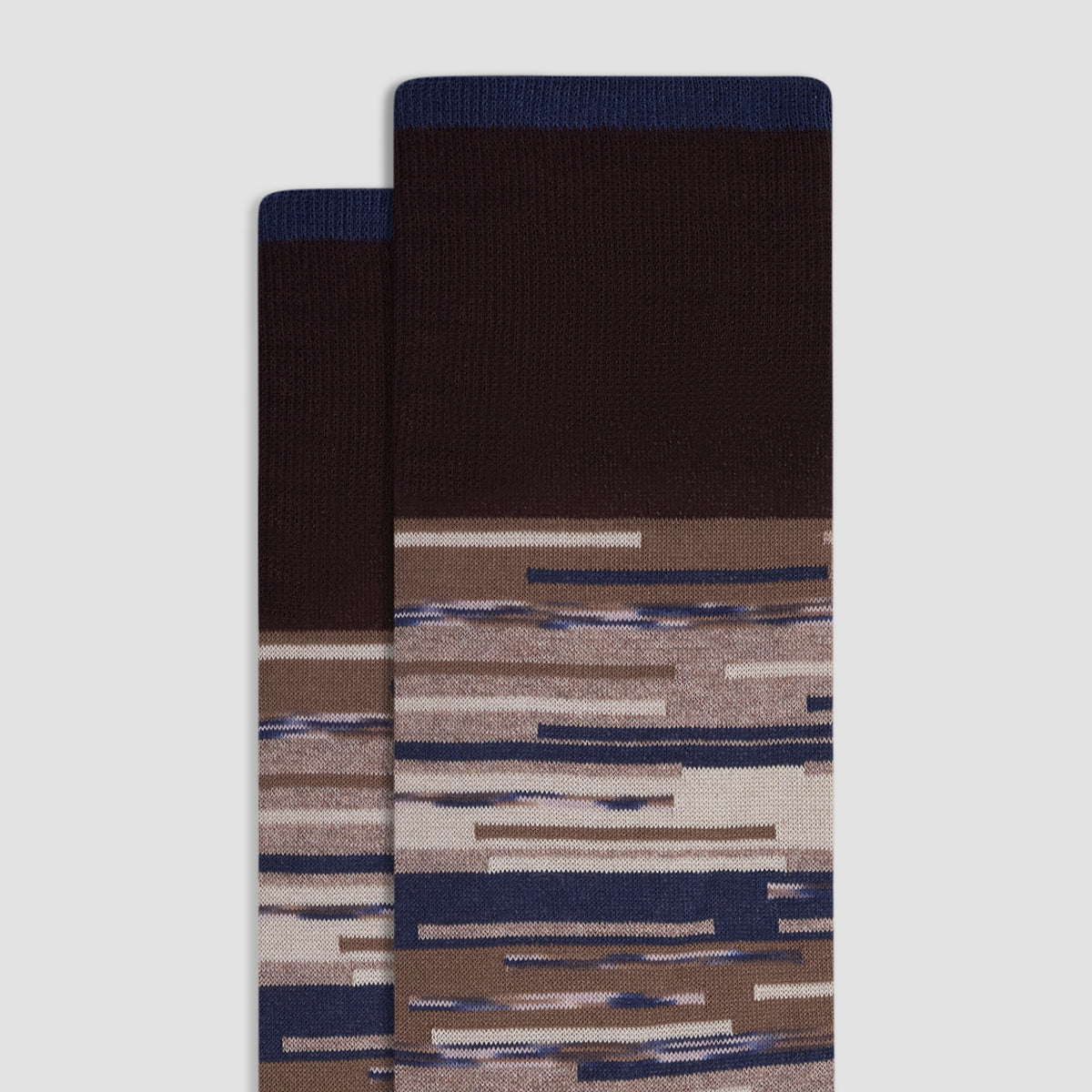 Striped Mid-Calf Socks
