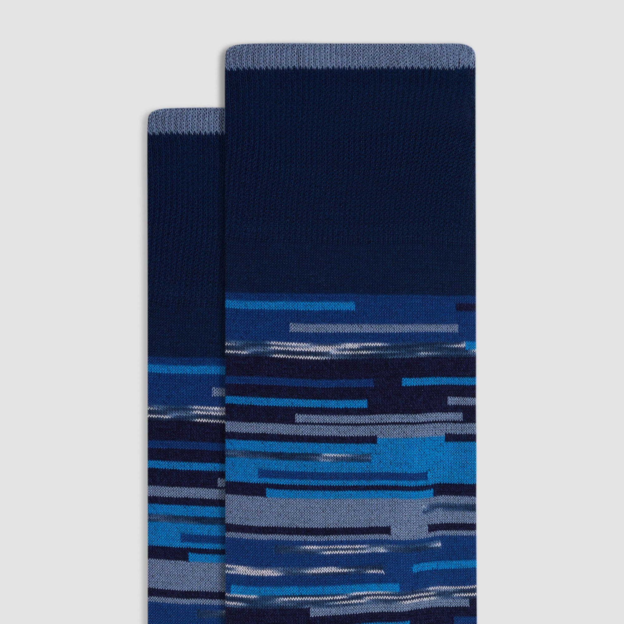 Striped Mid-Calf Socks