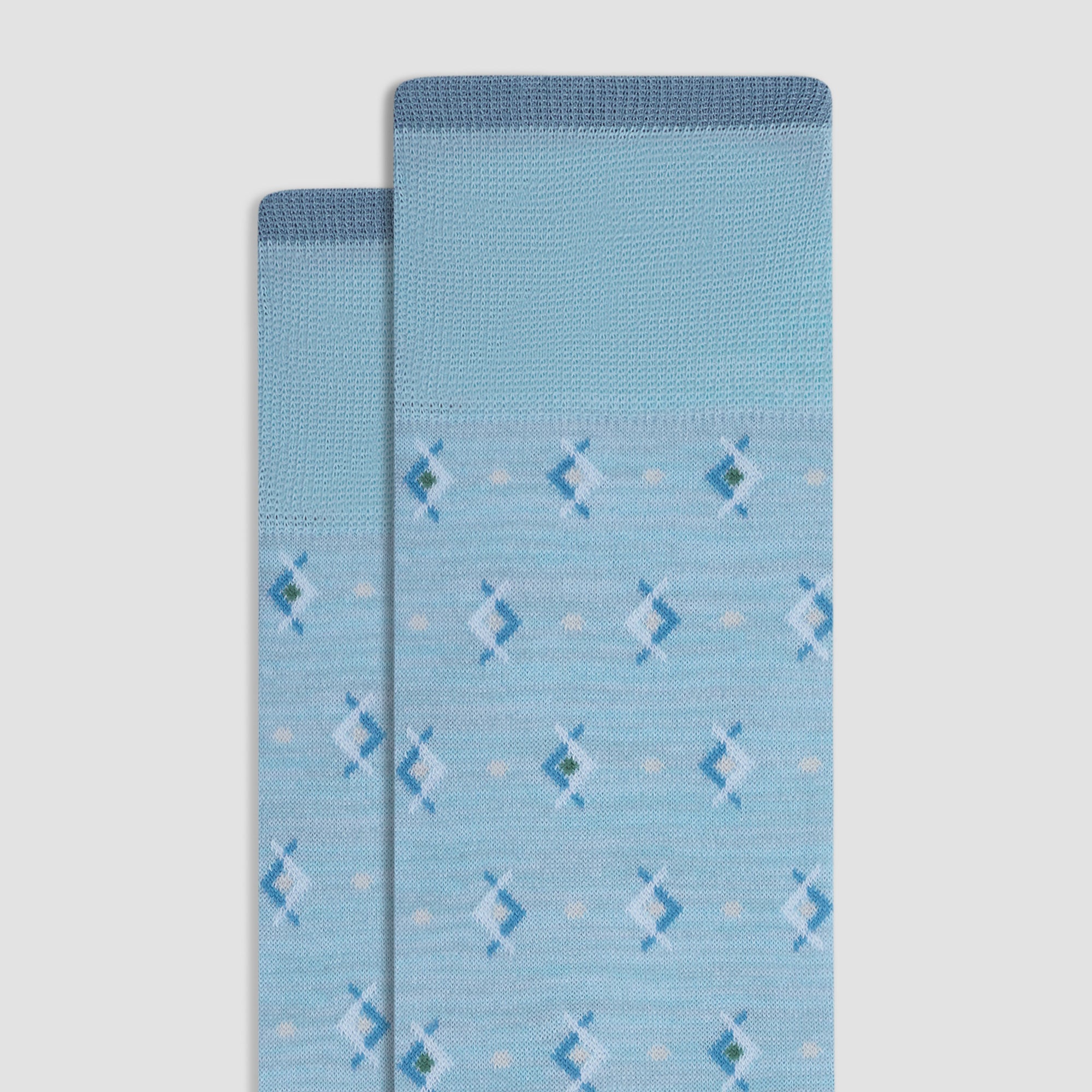 Geometric Mid-Calf Socks