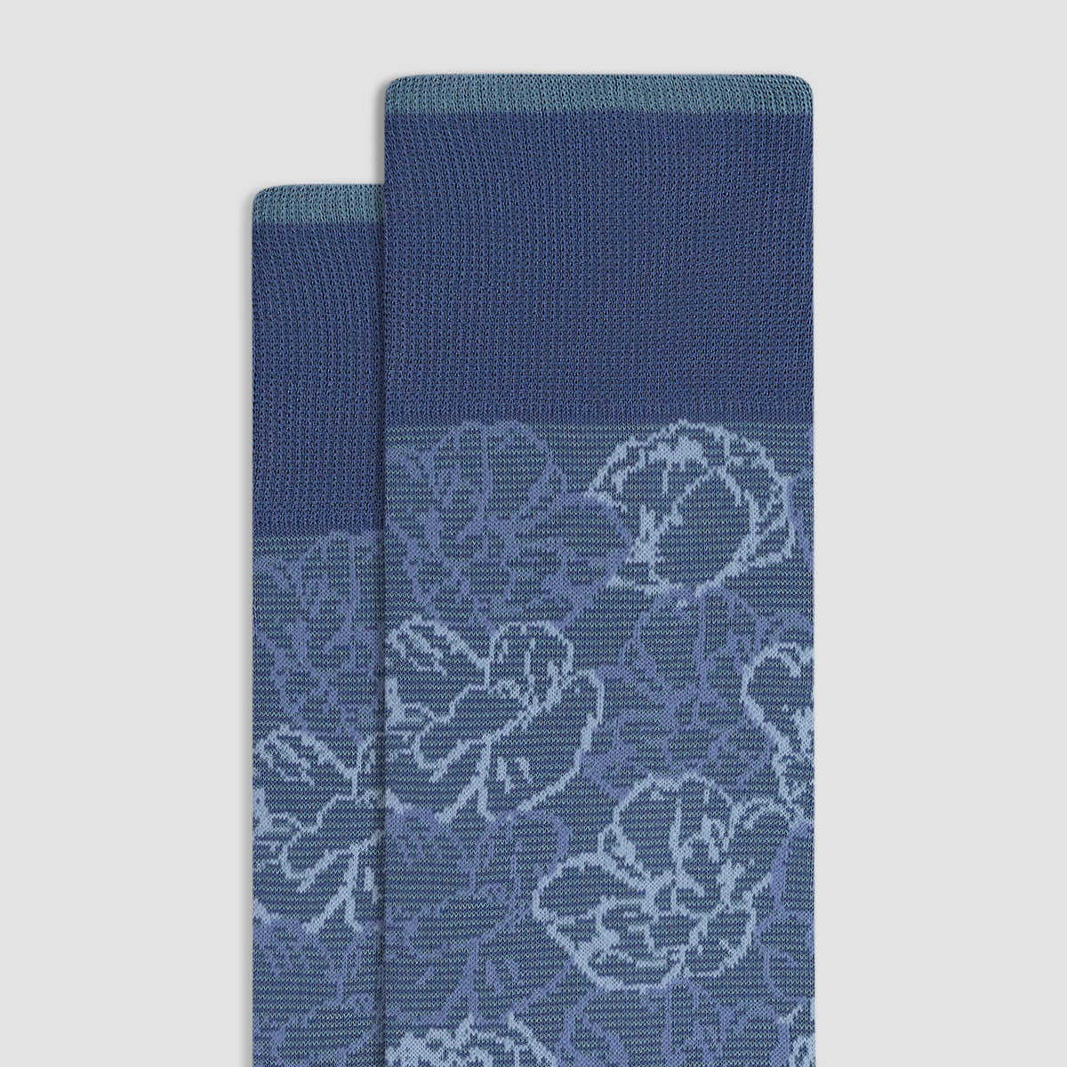 Floral Mid-Calf Socks