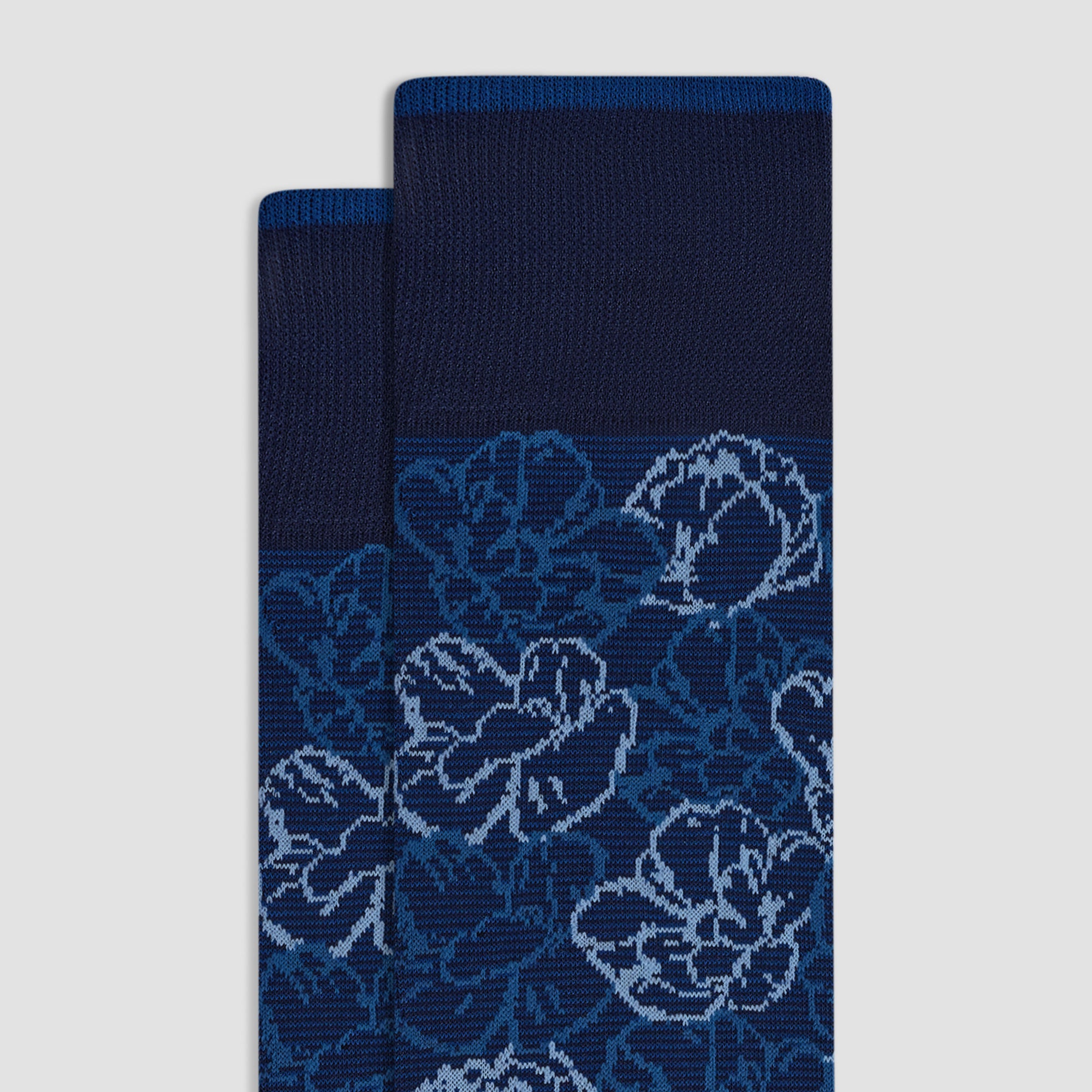 Floral Mid-Calf Socks
