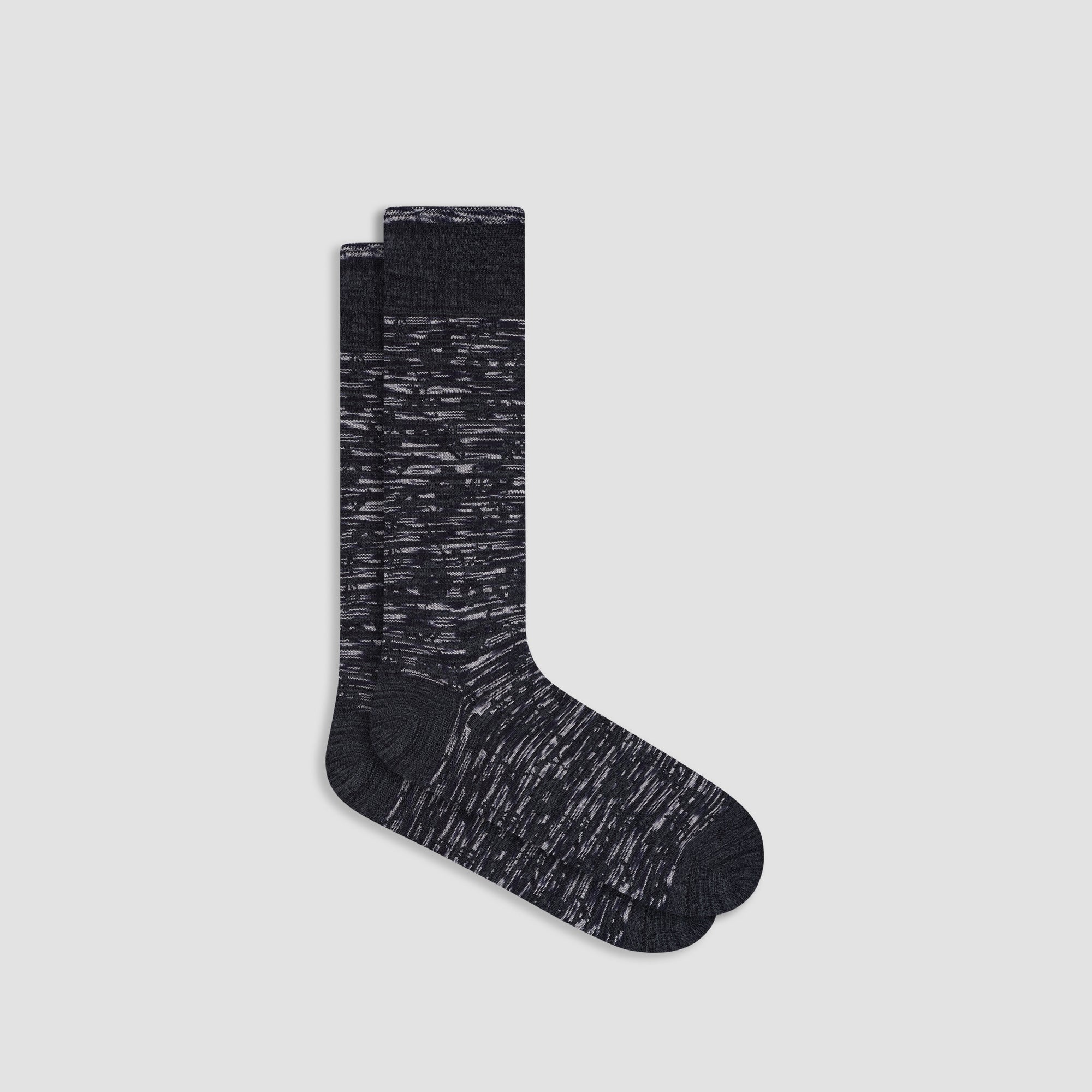 Abstract Textured Mid-Calf Socks