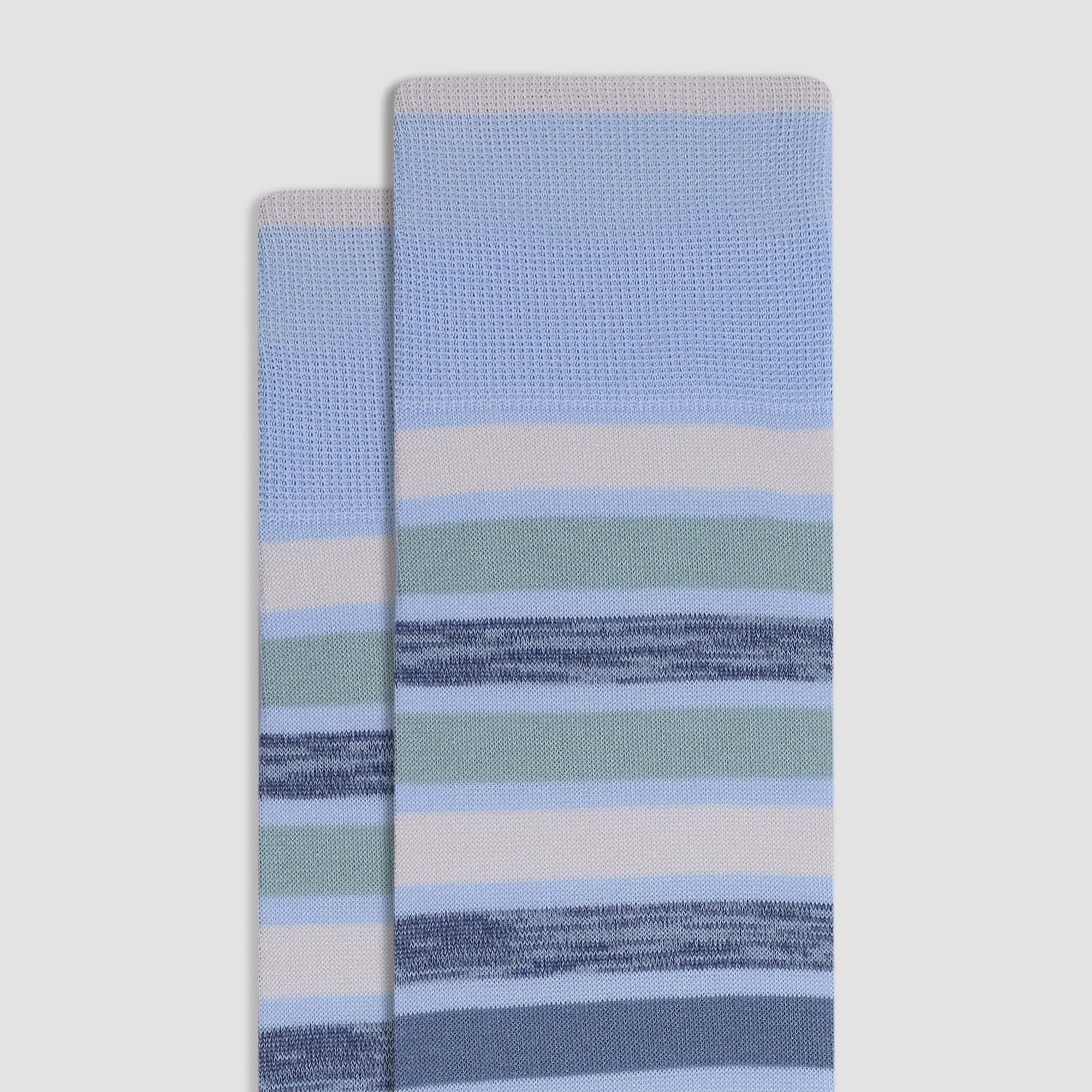 Striped Mid-Calf Socks
