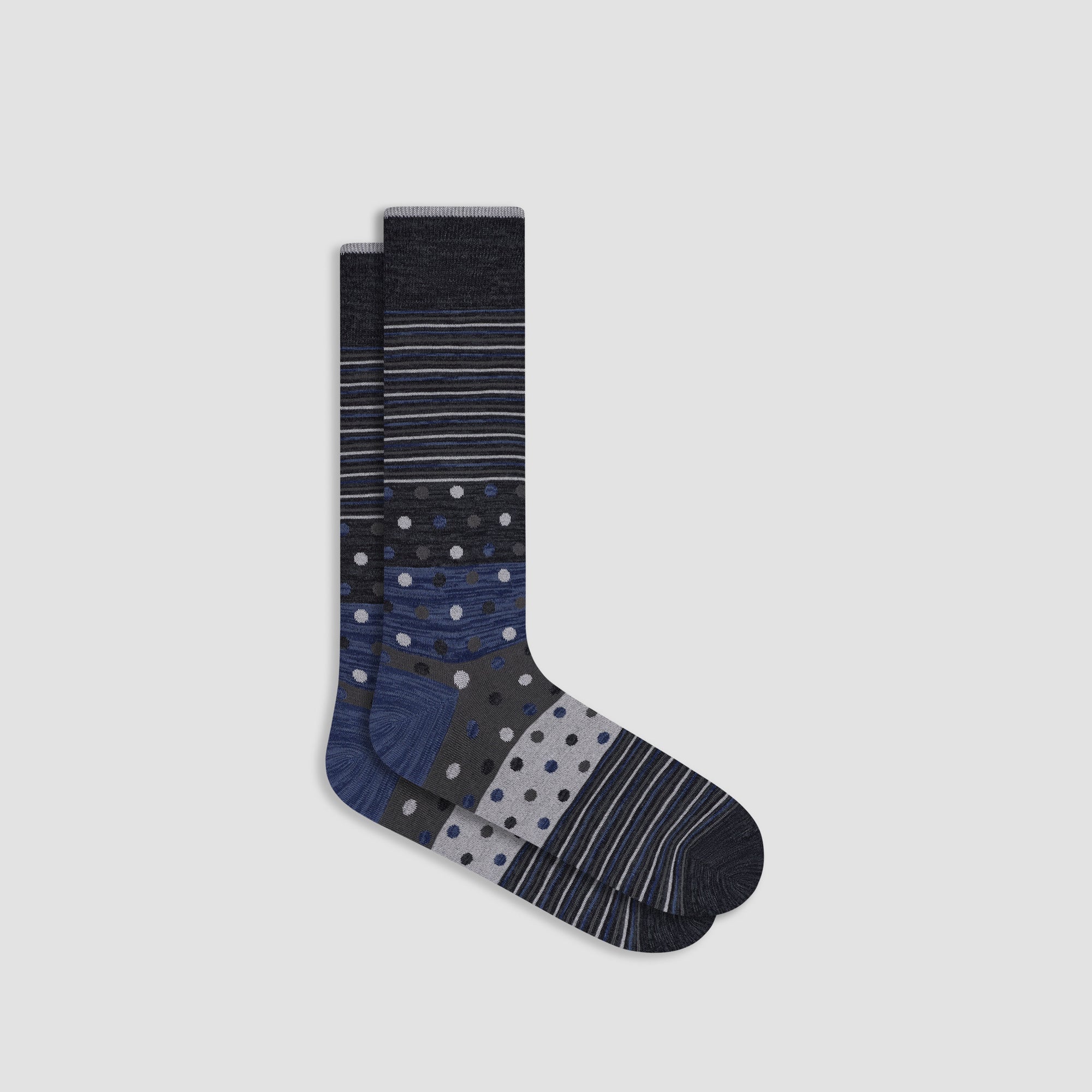 Stripe & Dot Mid-Calf Socks