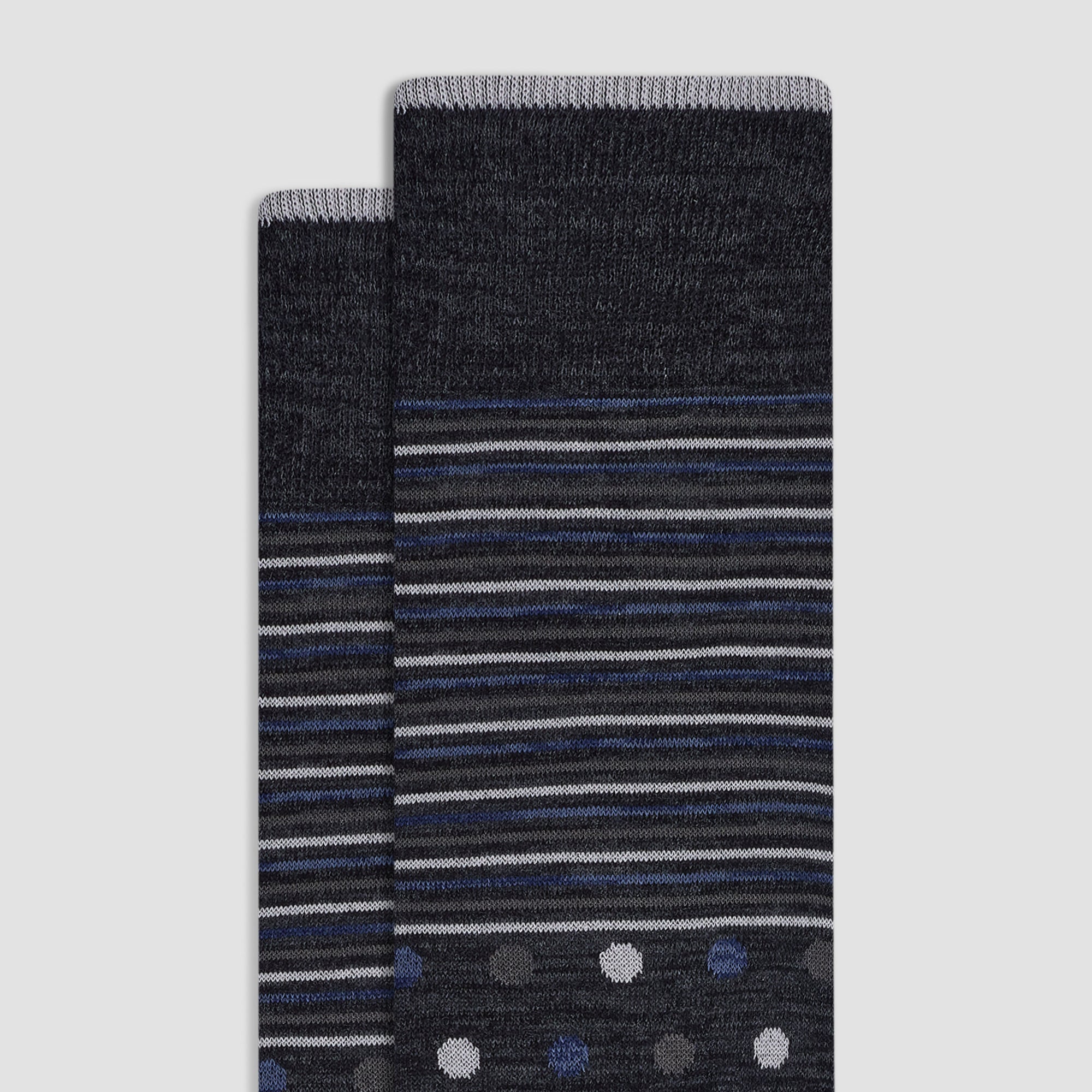 Stripe & Dot Mid-Calf Socks