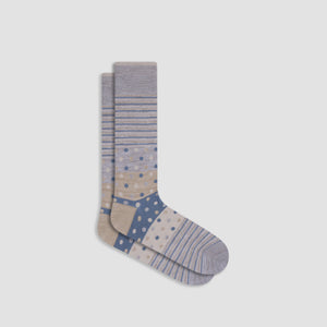 Stripe & Dot Mid-Calf Socks